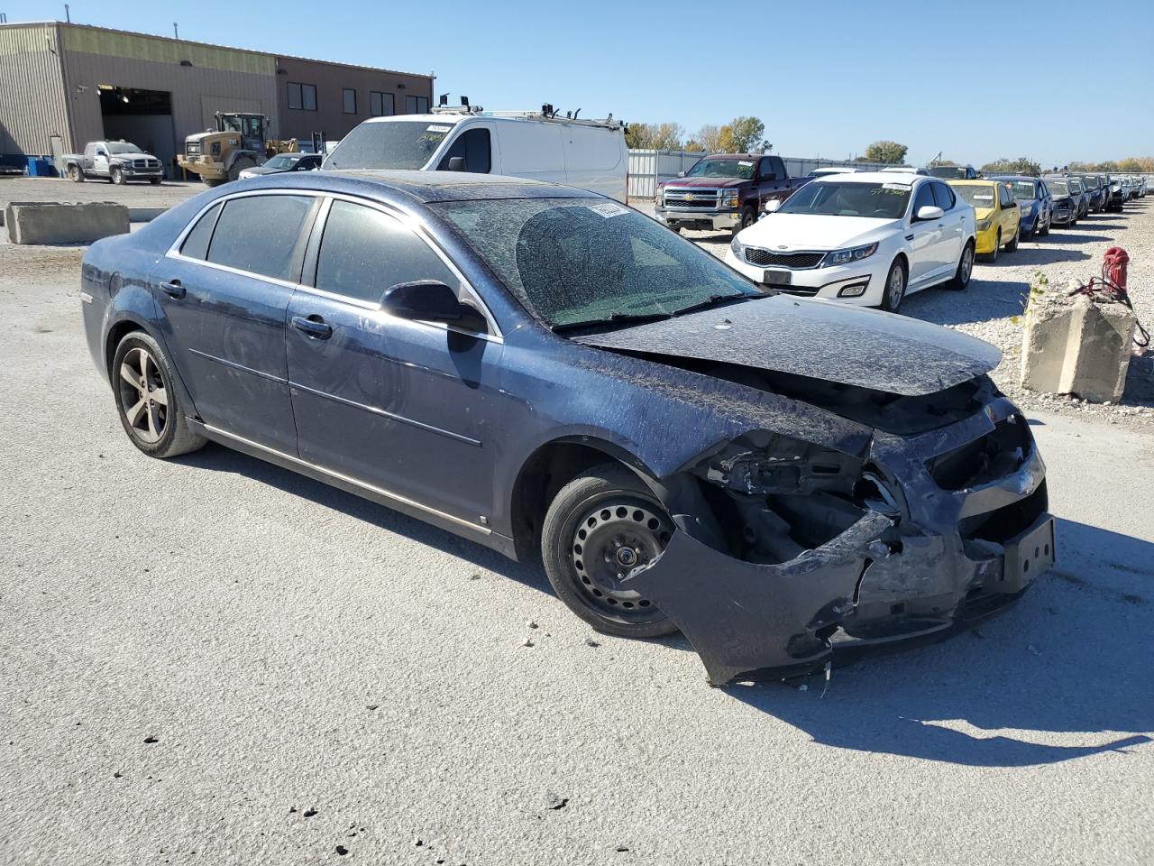 2009 Chevrolet Malibu VIN 1G1ZJ57BX9F160141 Copart auction photo, front end / mechanical damage thumbnail 4