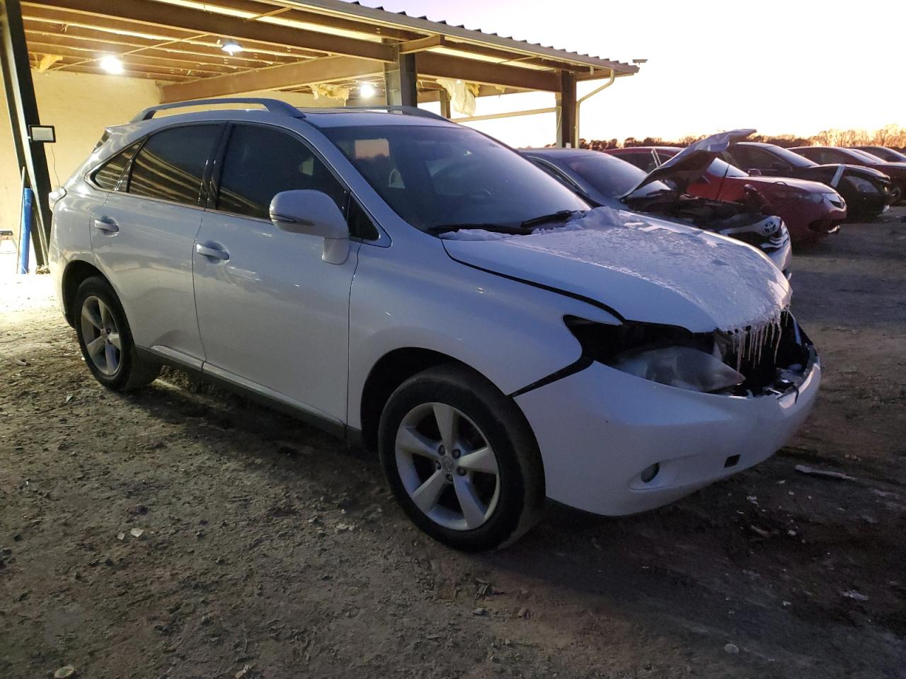 2010 Lexus RX VIN 2T2ZK1BA5AC036055 Copart auction photo, front end damage thumbnail 4