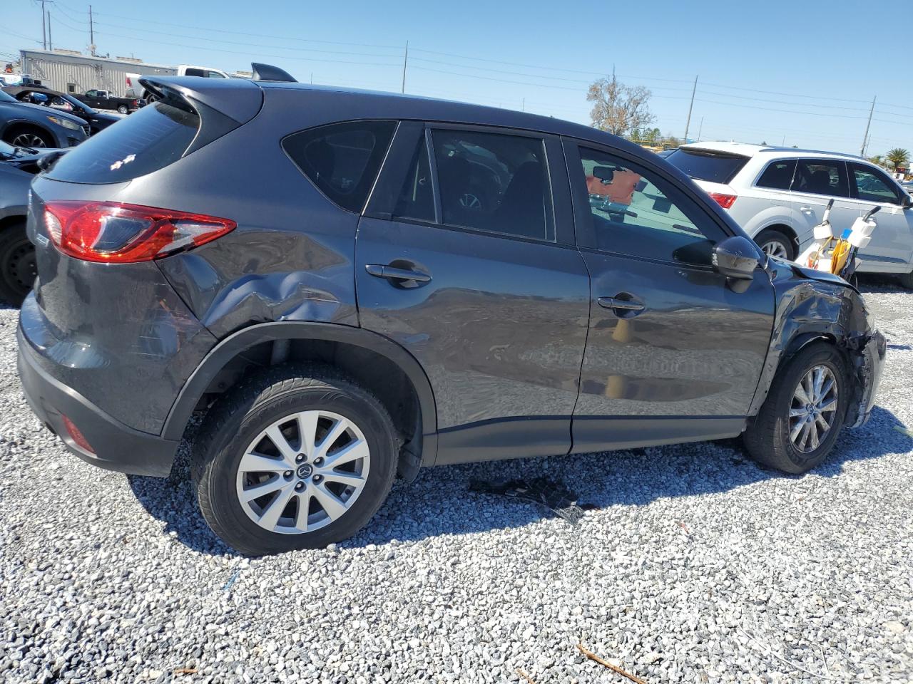 2014 Mazda CX-5 VIN JM3KE2BE6E0343490 Copart auction photo, front end / rear end damage thumbnail 3