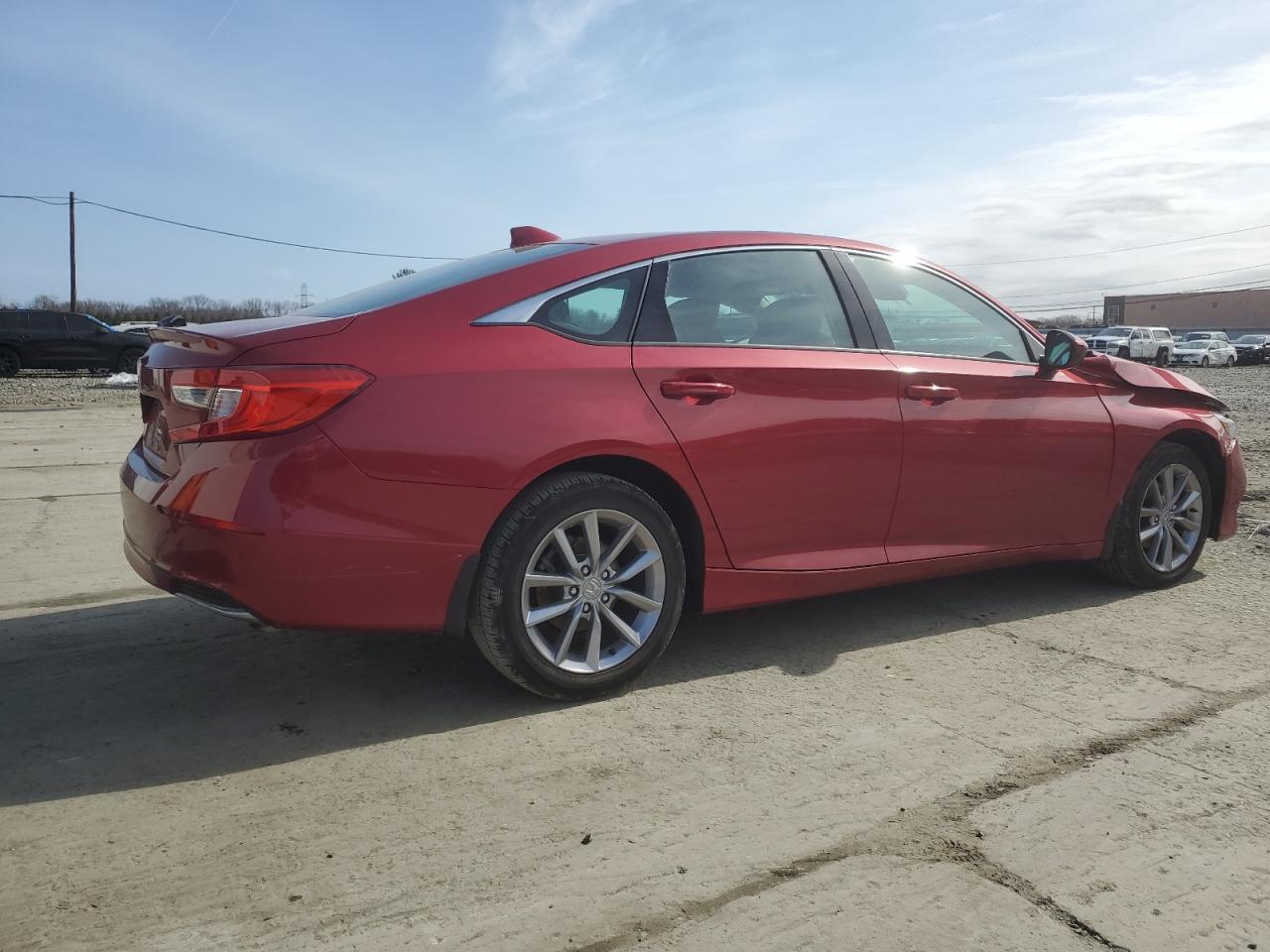 2022 Honda Accord VIN 1HGCV1F19NA044716 Copart auction photo, front end damage thumbnail 3