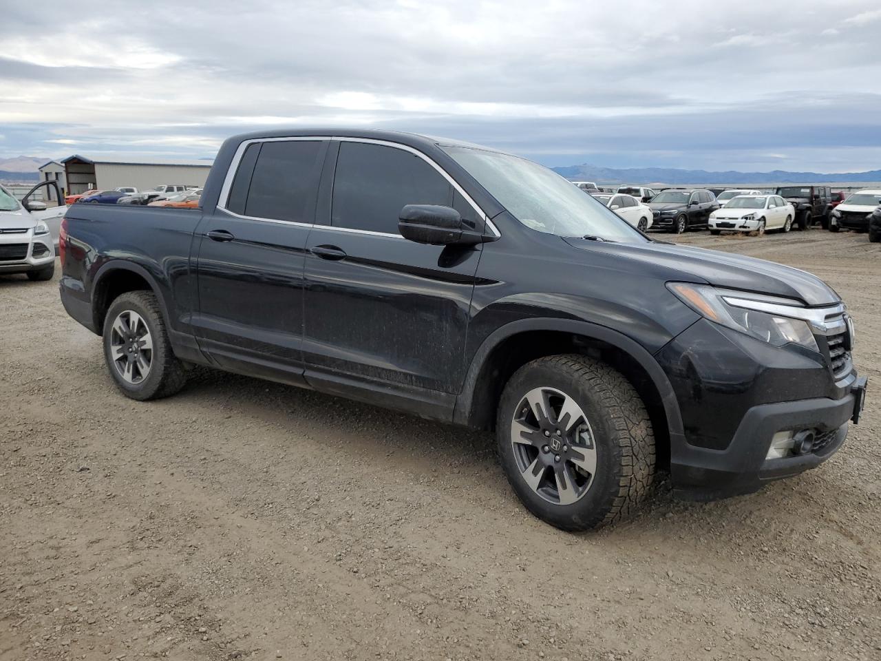 2017 Honda Ridgeline VIN 5FPYK3F54HB004137 Copart auction photo, front end / undercarriage damage thumbnail 4