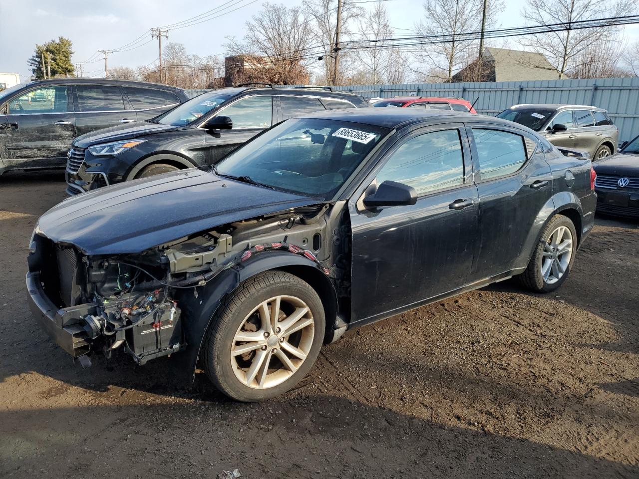 2014 Dodge Avenger VIN 1C3CDZAG2EN137005