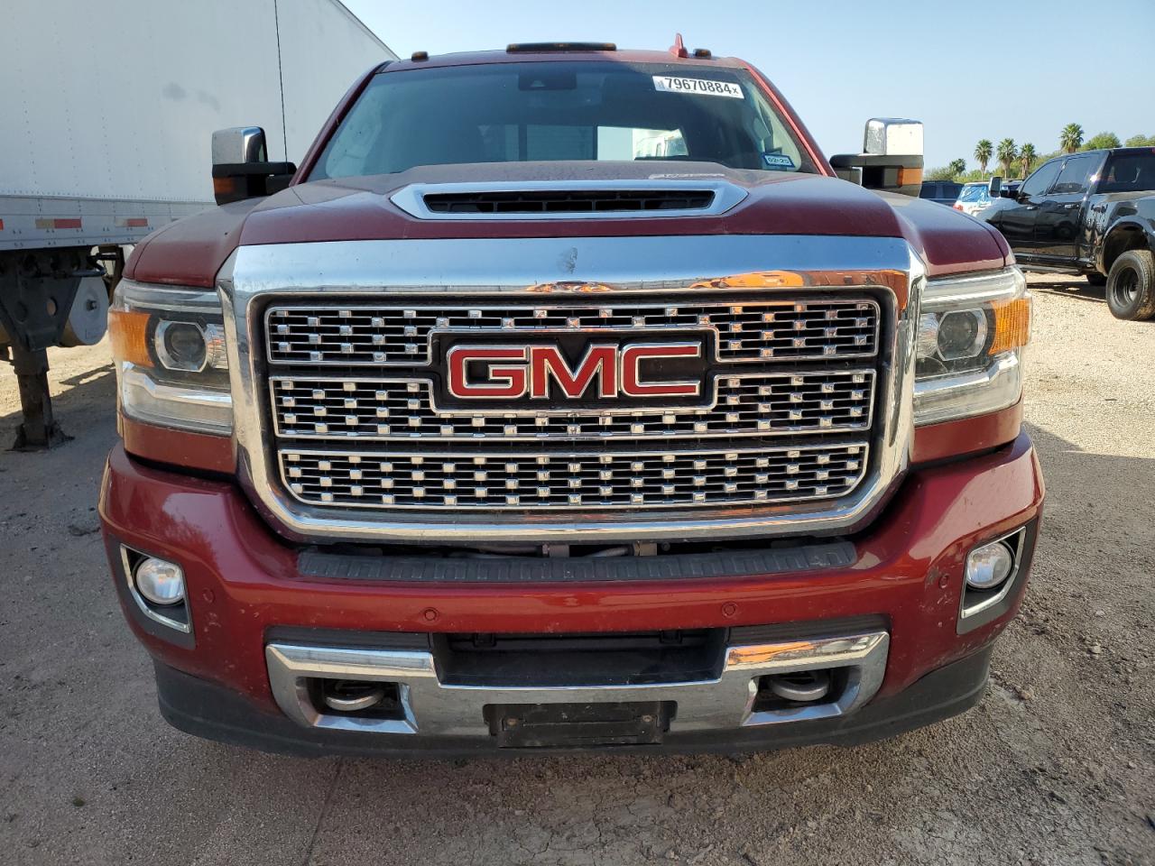 2018 GMC Sierra VIN 1GT42YEY6JF179782 Copart auction photo, side damage thumbnail 5