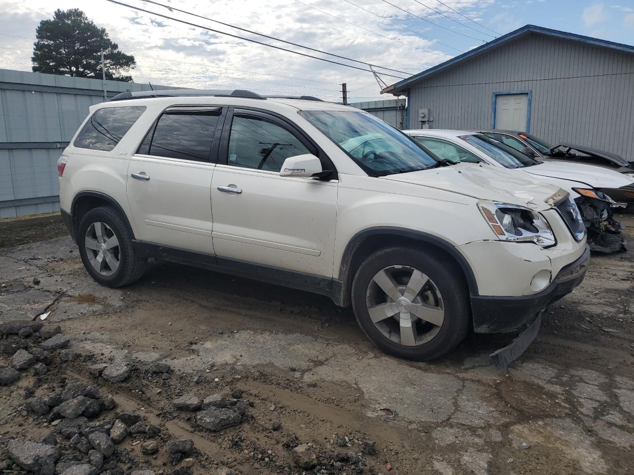 2011 GMC Acadia VIN 1GKKRSED6BJ418828 Copart auction photo, front end damage thumbnail 4