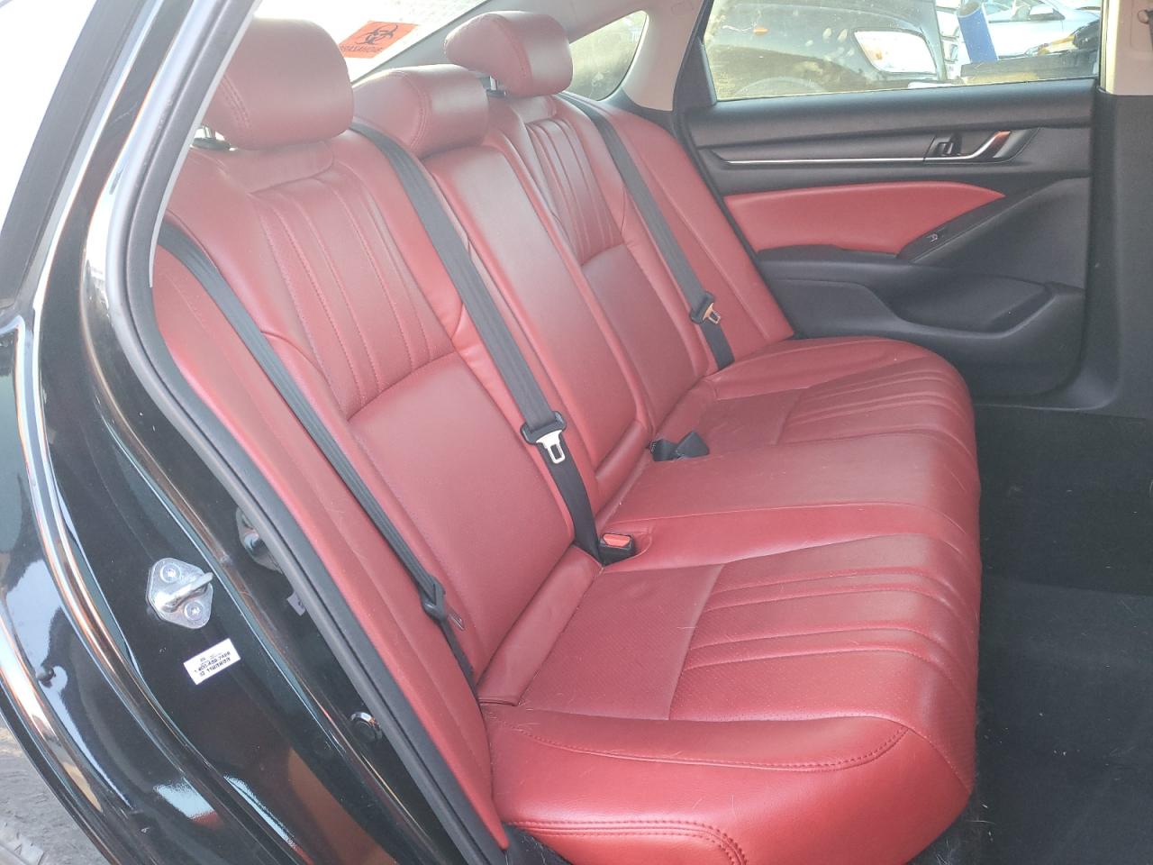 2018 Honda Accord VIN 1HGCV1F4XJA257839 Copart auction photo, vandalism damage thumbnail 10