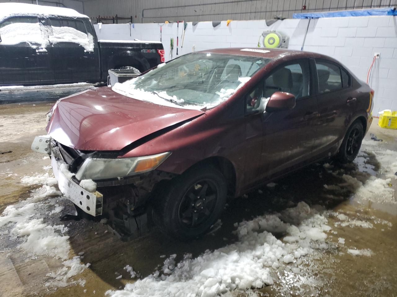 2012 Honda Civic VIN 2HGFB2F56CH537945
