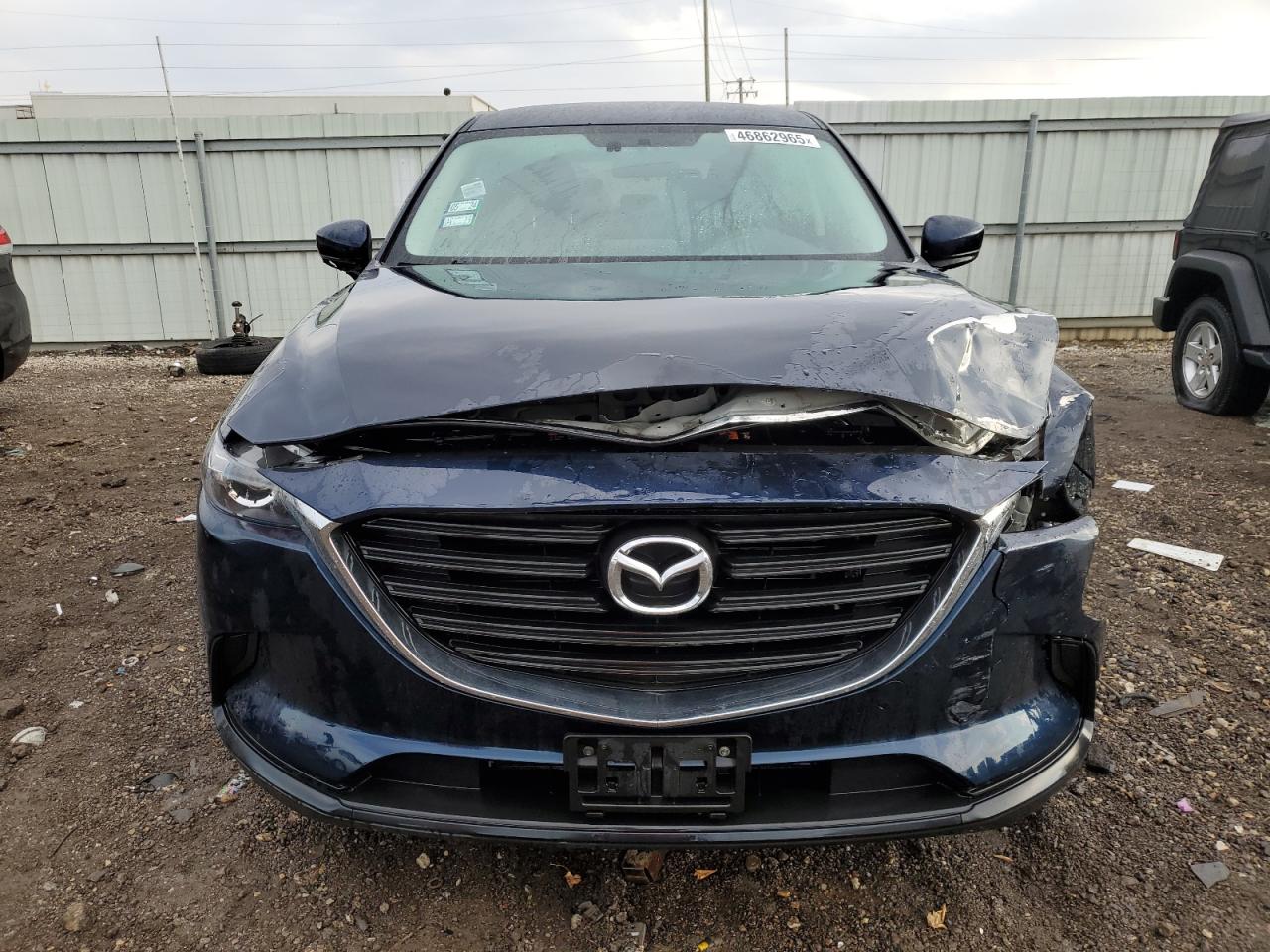 2017 Mazda CX-9 VIN JM3TCABY9H0142833 Copart auction photo, front end / side damage thumbnail 5