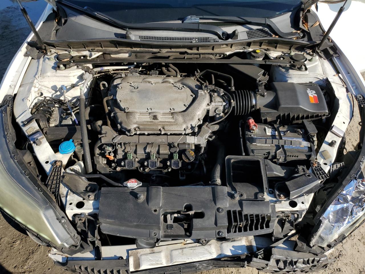 2014 Honda Accord VIN 1HGCR3F82EA022537 Copart auction photo, front end damage thumbnail 13