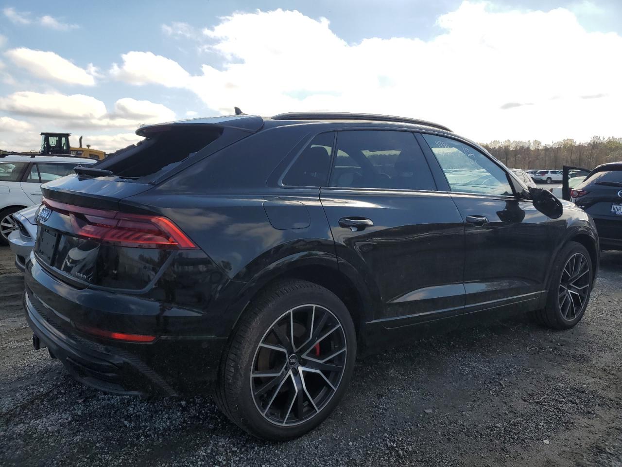 2019 Audi Q8 VIN WA1EVAF12KD016865 Copart auction photo, rear end / side damage thumbnail 3