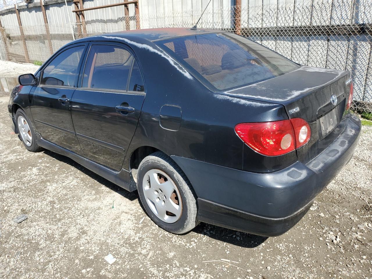 2007 Toyota Corolla VIN 1NXBR32E87Z775556 Copart auction photo, side damage thumbnail 2