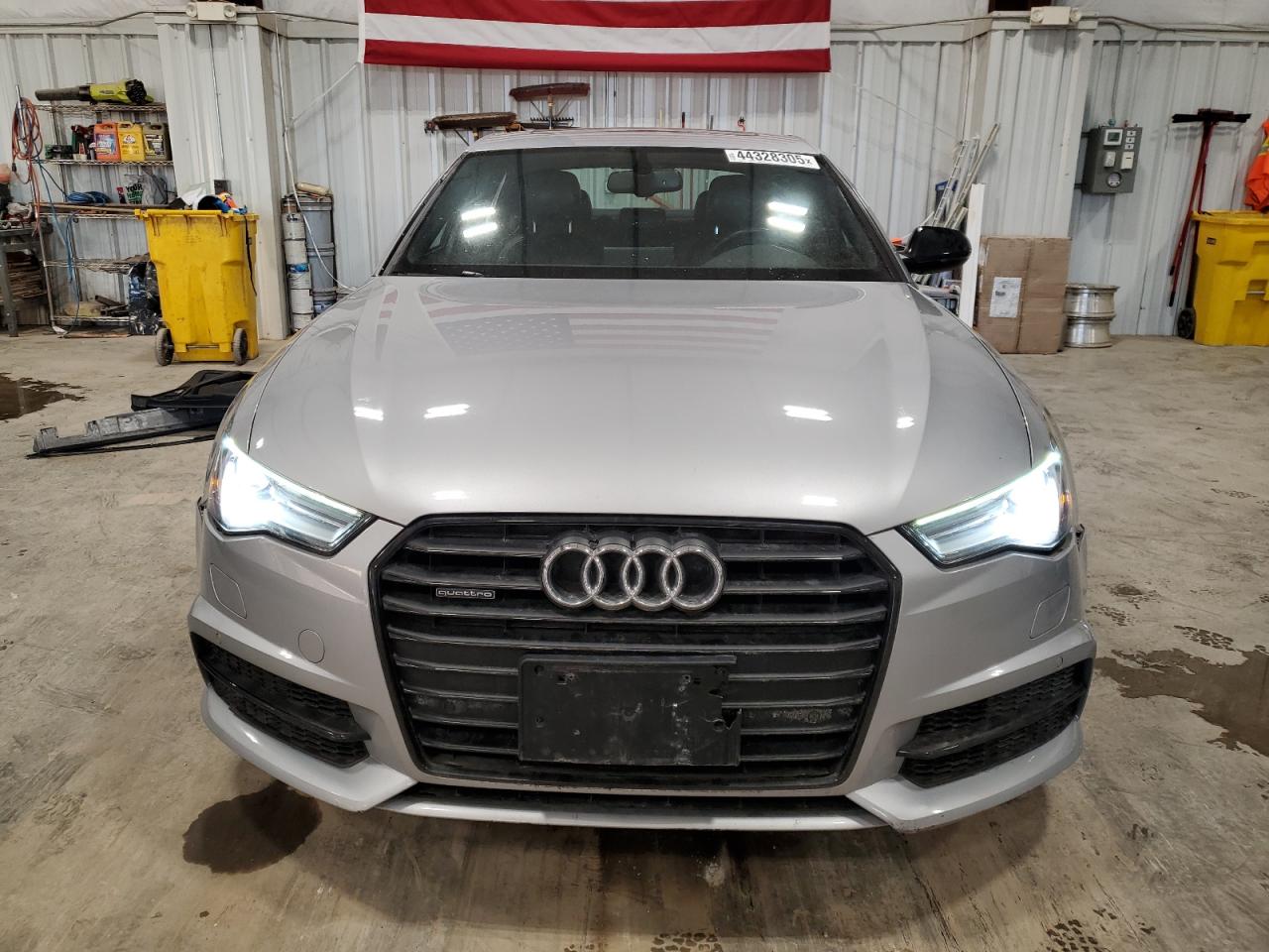 2018 Audi A6 VIN WAUF3BFC9JN077658 Copart auction photo, front end / all over damage thumbnail 5