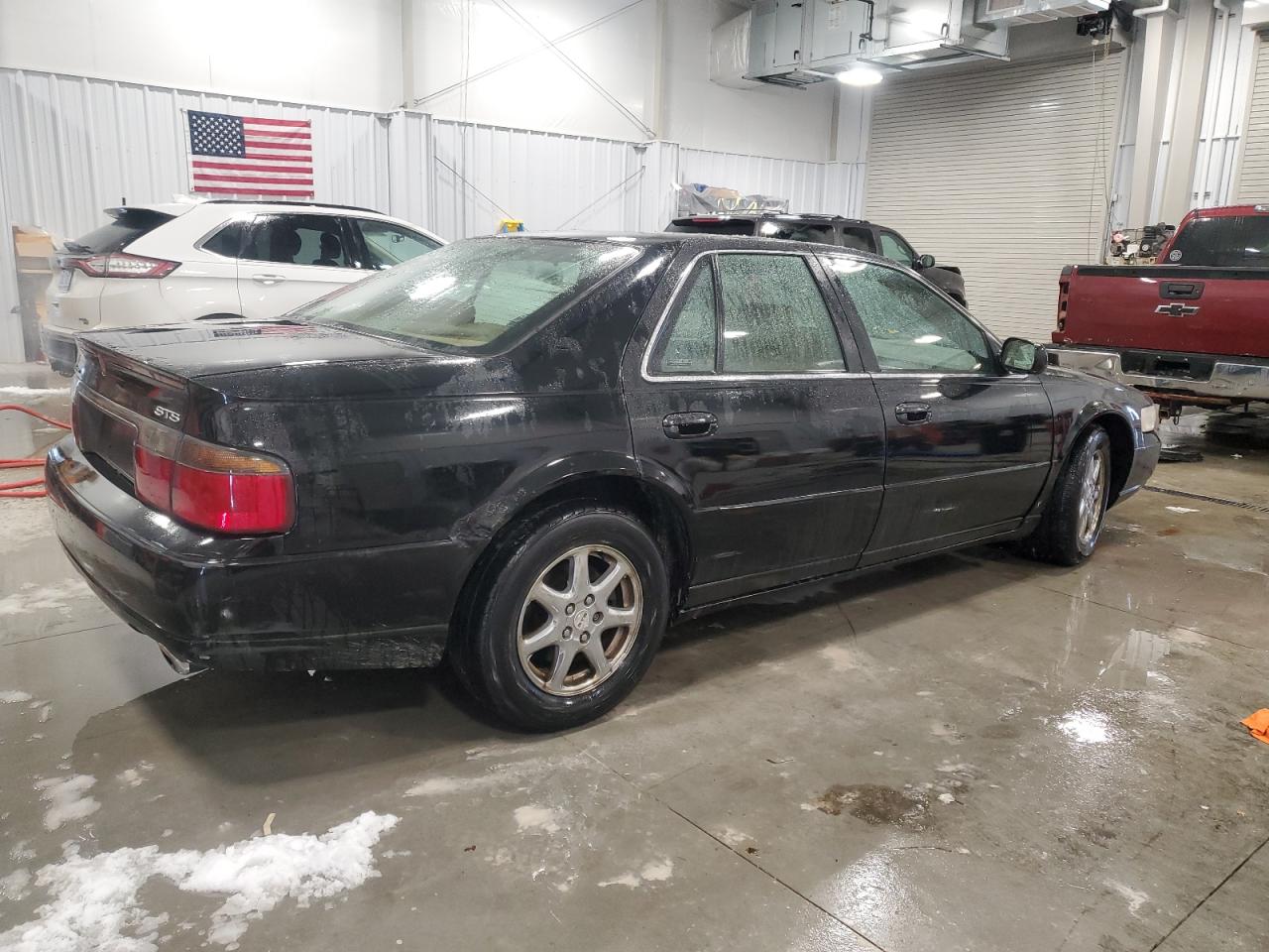 1999 Cadillac Seville VIN 1G6KY5494XU941299 Copart auction photo, undercarriage / front end damage thumbnail 3