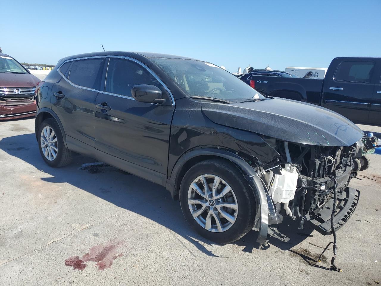 2021 Nissan Rogue VIN JN1BJ1AW8MW662834 Copart auction photo, water/flood / front end damage thumbnail 4