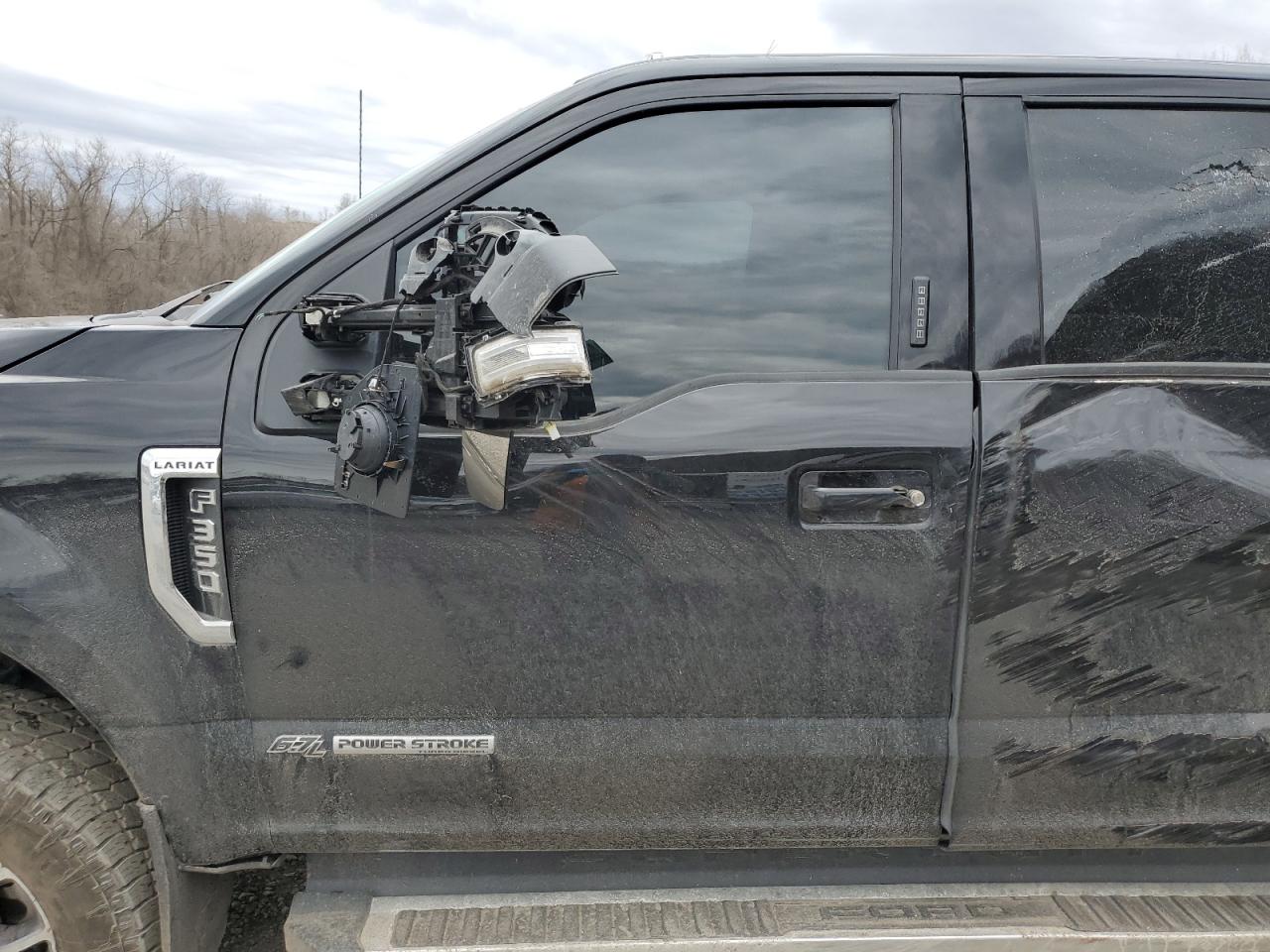 2022 Ford F350 VIN 1FT8W3BT5NEE48853 Copart auction photo, all over damage thumbnail 7