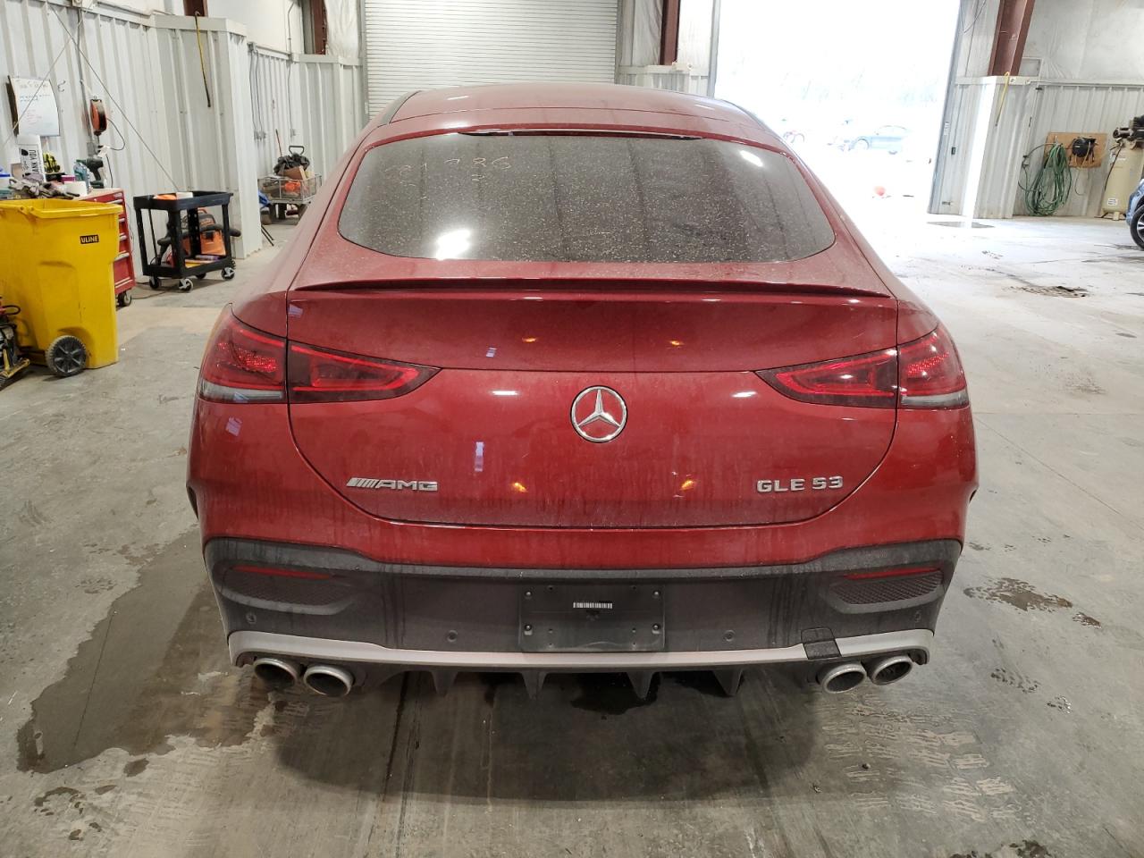 2021 Mercedes-Benz GLE VIN 4JGFD6BBXMA543223 Copart auction photo, front end damage thumbnail 6