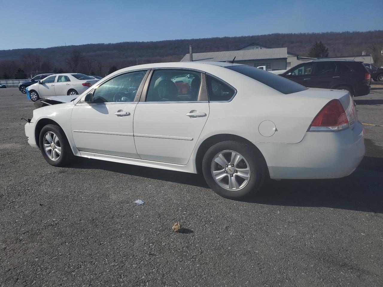 2014 Chevrolet Impala VIN 2G1WA5E39E1186245 Copart auction photo, front end damage thumbnail 2