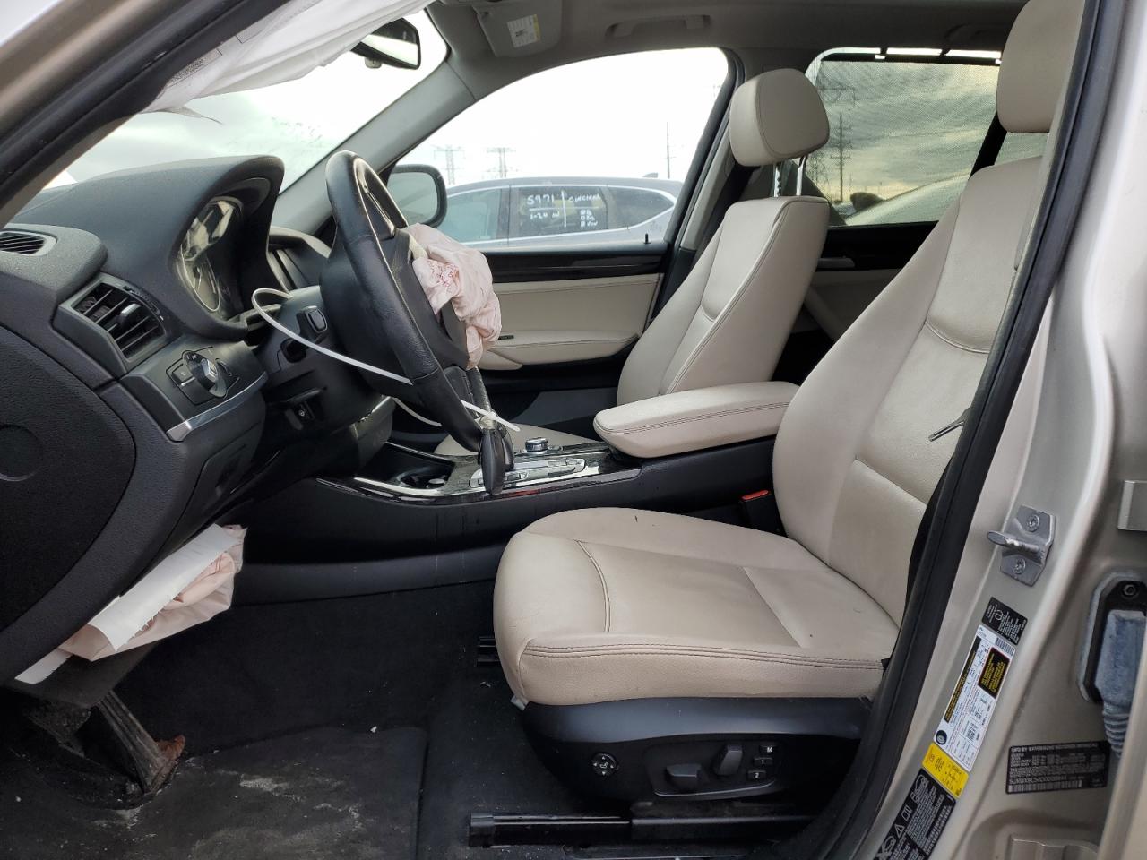 2013 BMW X3 VIN 5UXWX9C50D0D08844 Copart auction photo, front end / minor dent/scratches damage thumbnail 7