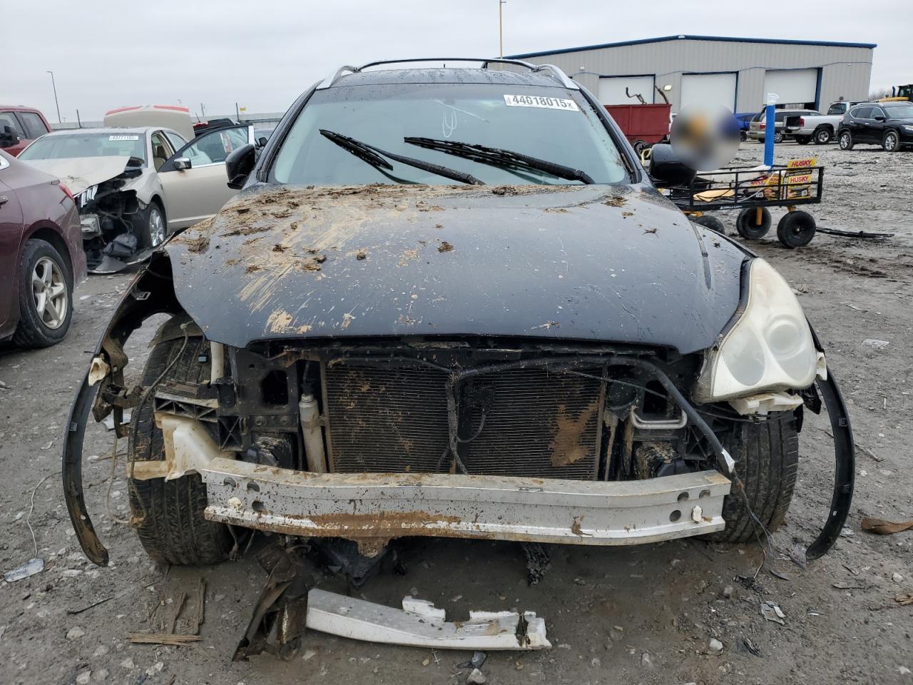 2012 Infiniti EX VIN JN1AJ0HR9CM453084 Copart auction photo, front end / rear end damage thumbnail 5