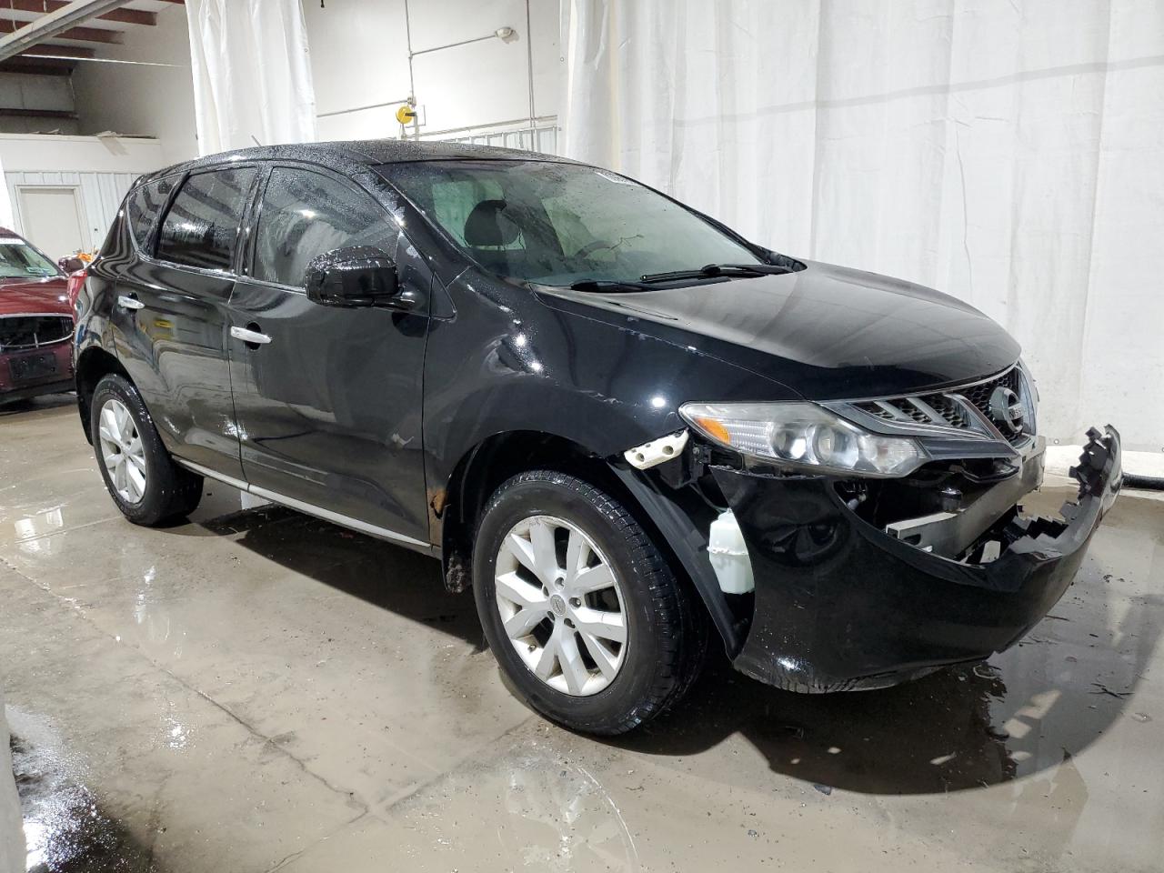 2011 Nissan Murano VIN JN8AZ1MW1BW174789 Copart auction photo, front end damage thumbnail 4