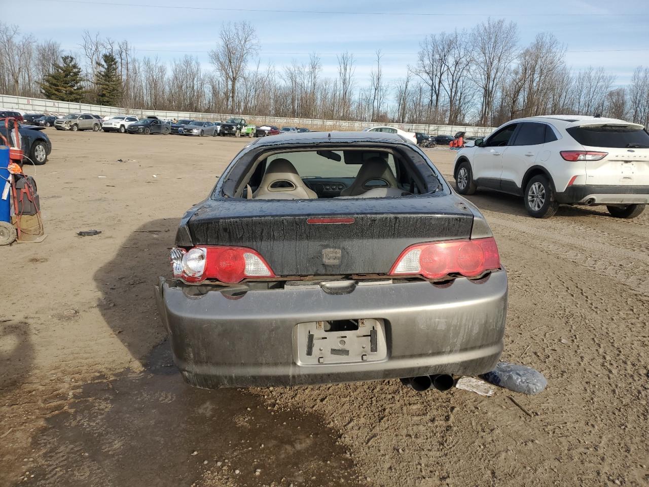 2002 Acura RSX VIN JH4DC53082C000698 Copart auction photo, front end / rear end damage thumbnail 6