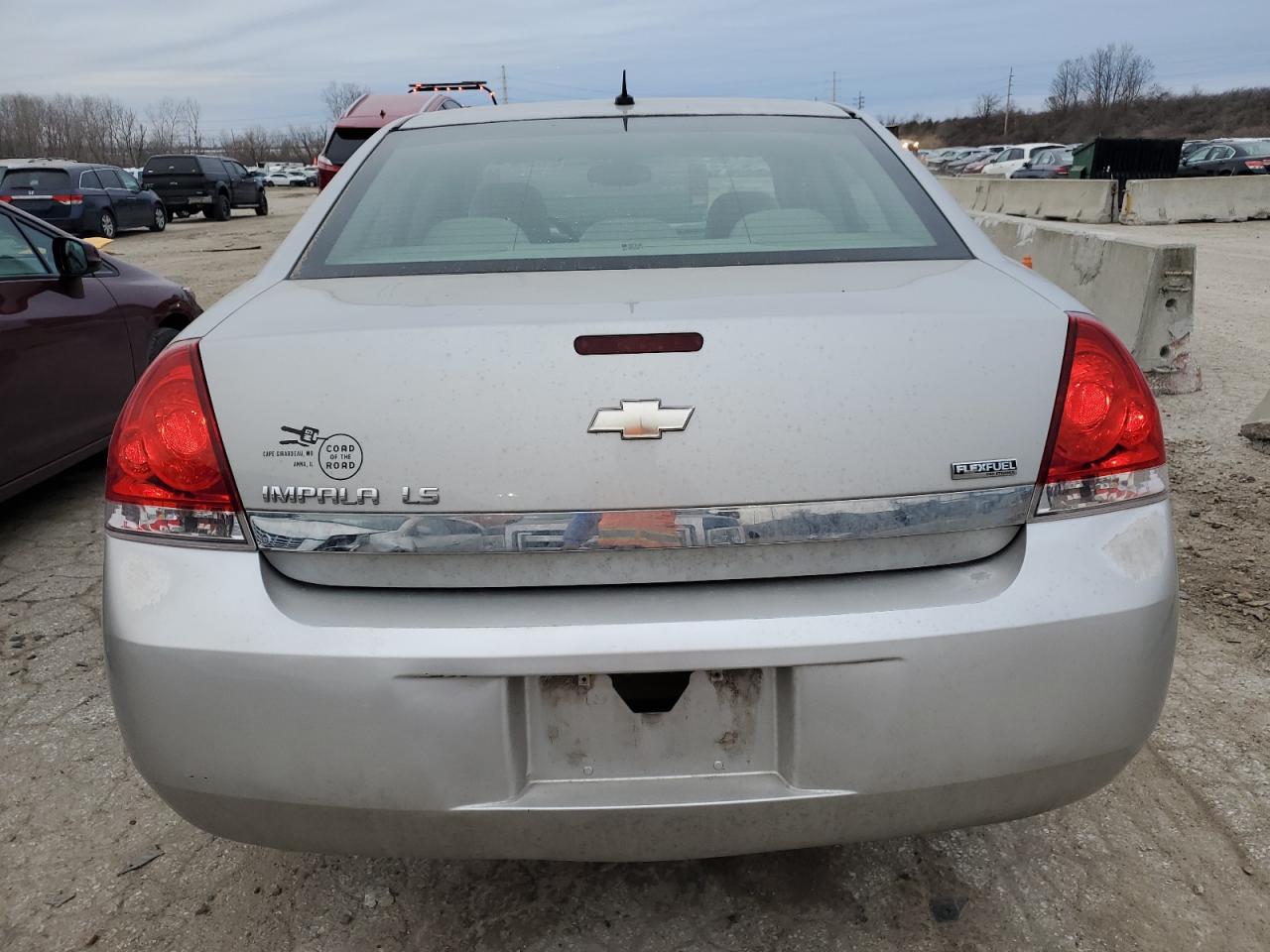 2008 Chevrolet Impala VIN 2G1WB58K189116776 Copart auction photo, front end damage thumbnail 6