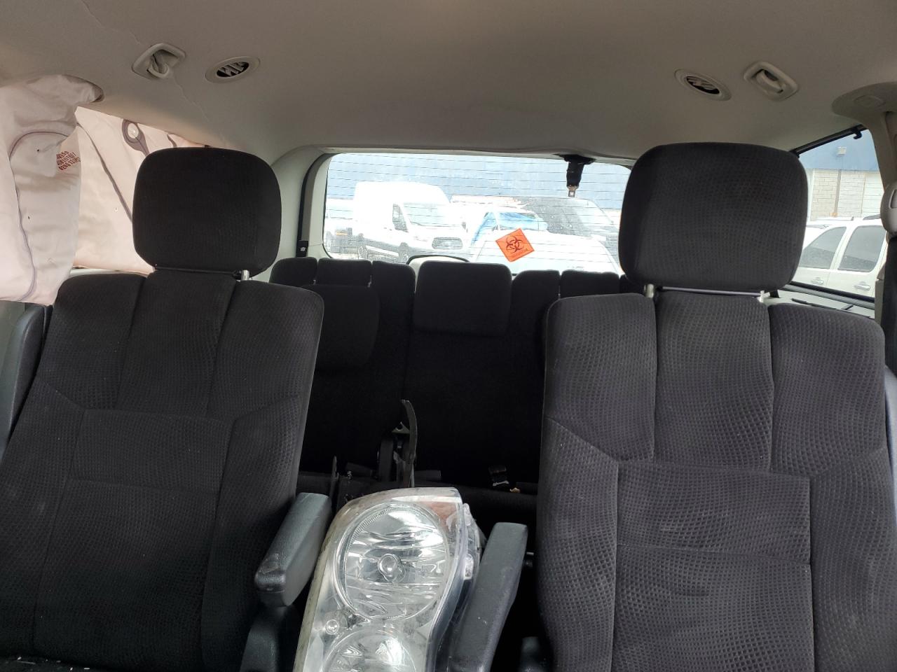 2013 Dodge Caravan VIN 2C4RDGCG5DR795393 Copart auction photo, front end damage thumbnail 10