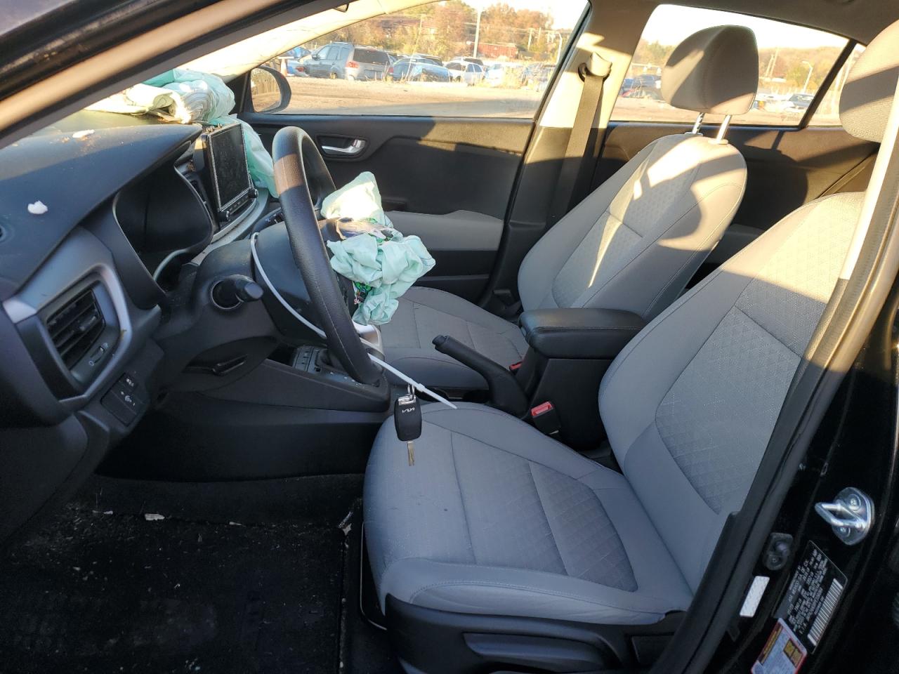 2023 KIA Rio VIN 3KPA24AD8PE556064 Copart auction photo, front end / minor dent/scratches damage thumbnail 7