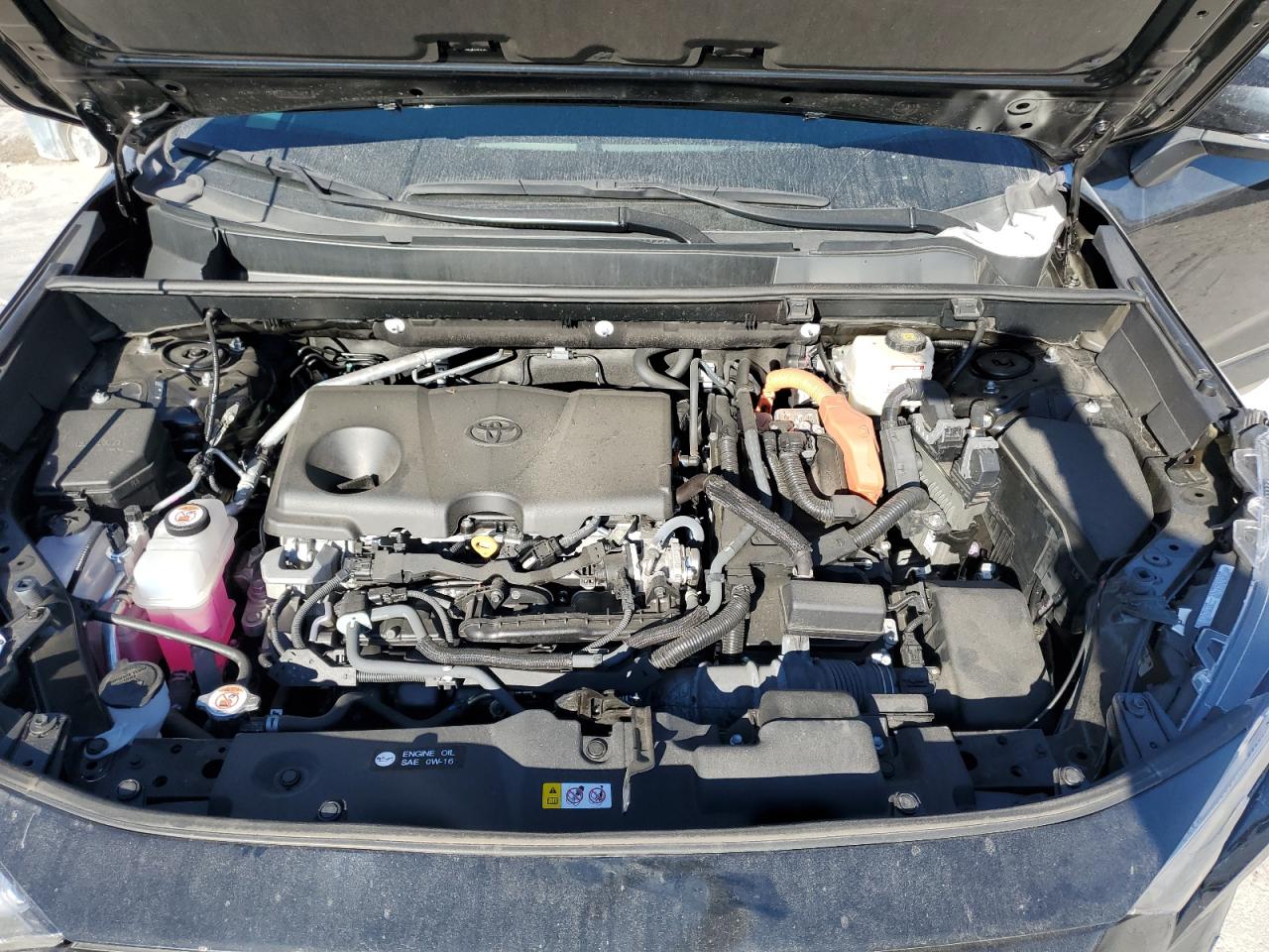 2022 Toyota RAV 4 VIN 4T3T6RFV4NU095233 Copart auction photo, rear end / front end damage thumbnail 13