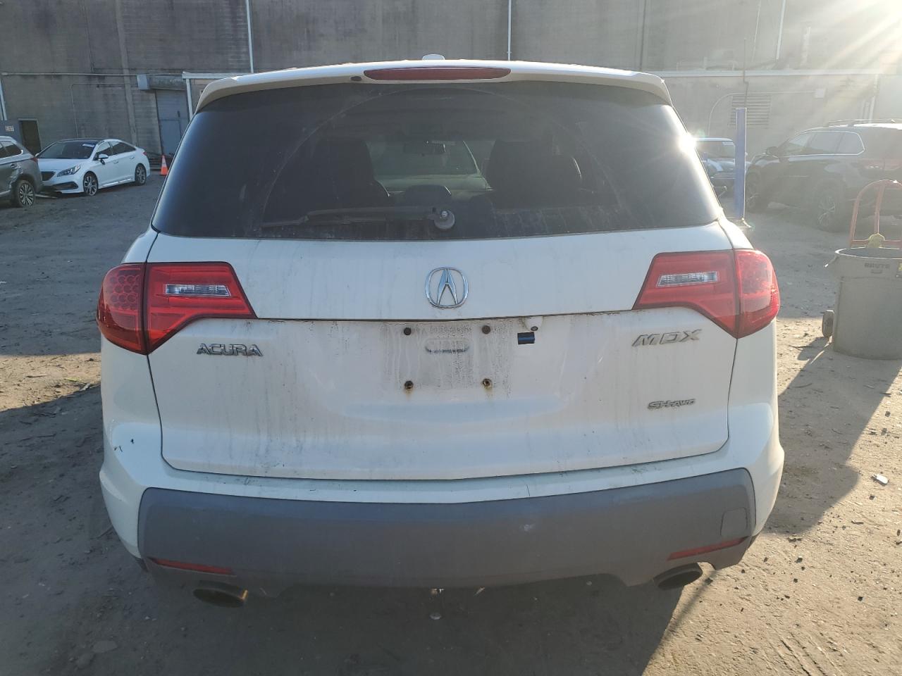2007 Acura MDX VIN 2HNYD28527H517965 Copart auction photo, side / minor dent/scratches damage thumbnail 6