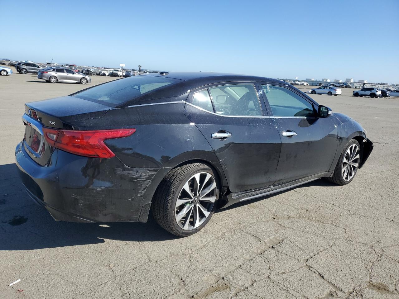 2017 Nissan Maxima VIN 1N4AA6AP2HC433951 Copart auction photo, rear end / front end damage thumbnail 3