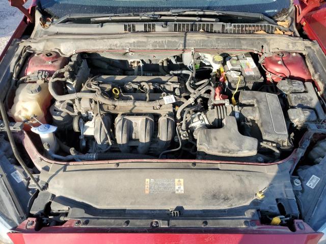2015 Ford Fusion VIN 3FA6P0H74FR142907 Copart auction photo, front end / rear end damage thumbnail 11