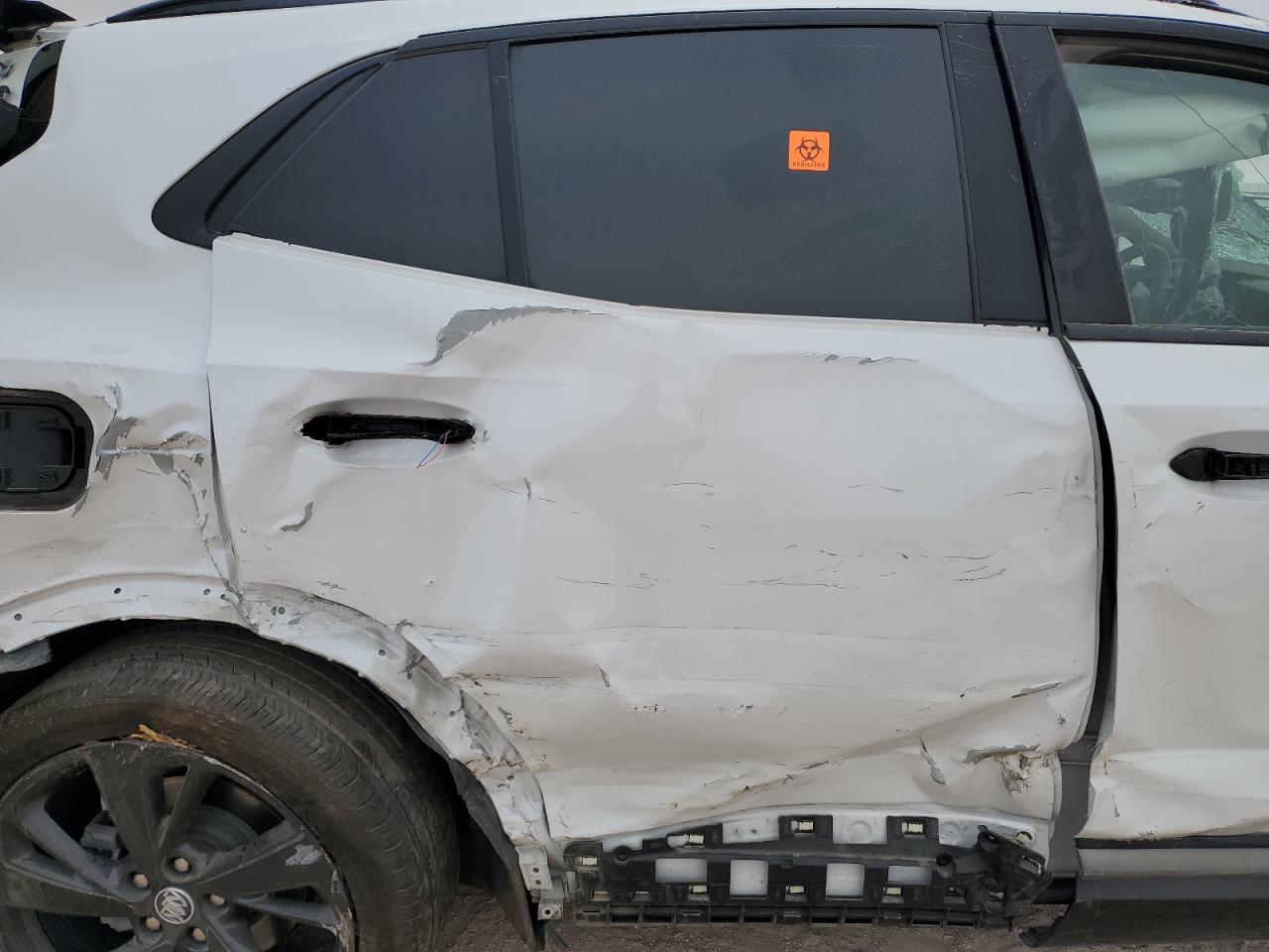 2023 Buick Envision VIN LRBFZNR47PD067022 Copart auction photo, rollover damage thumbnail 11
