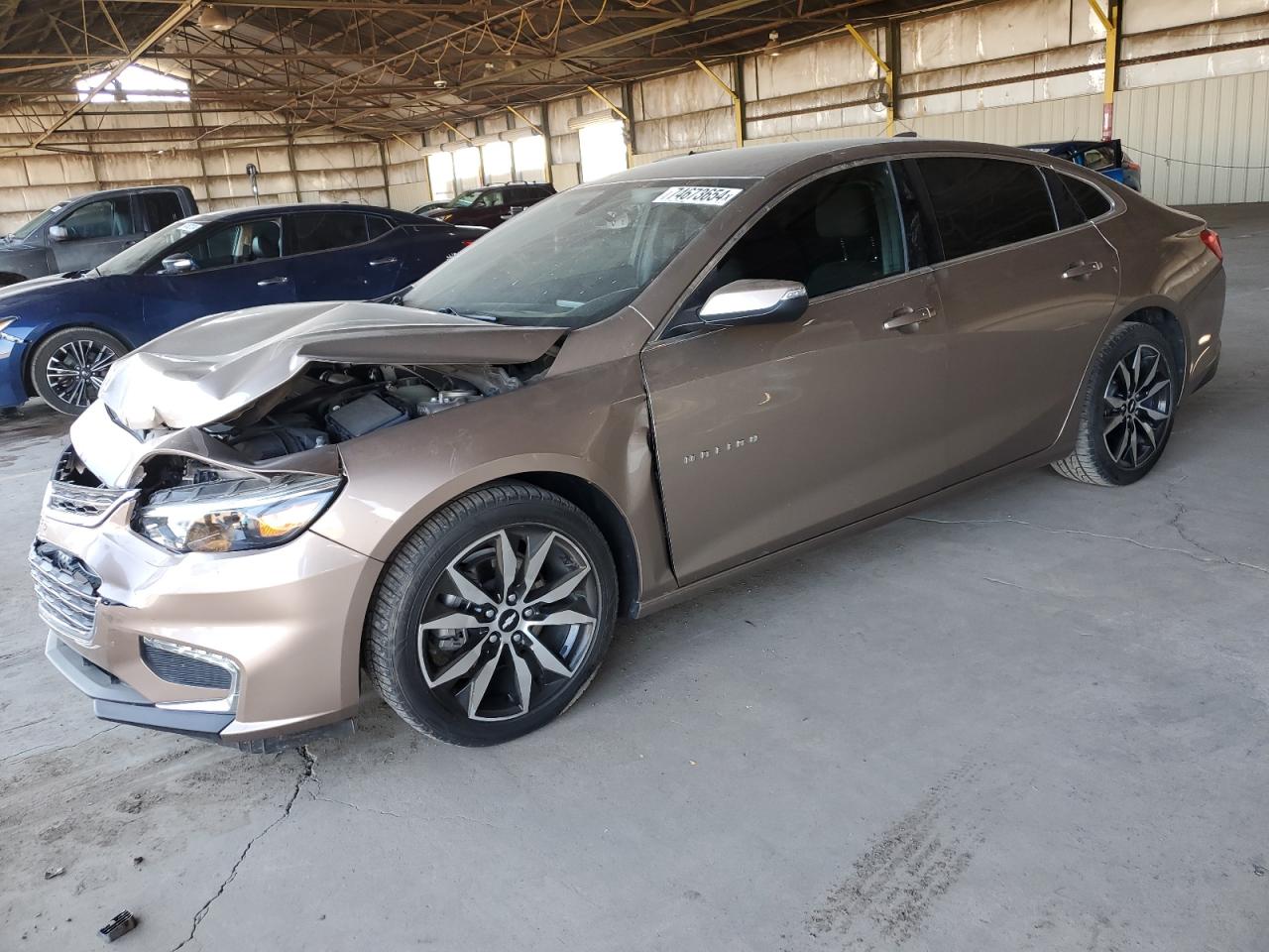 2018 Chevrolet Malibu VIN 1G1ZD5ST9JF281674