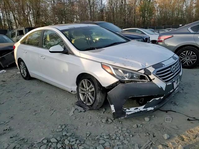 2015 Hyundai Sonata VIN 5NPE24AF3FH184226 Copart auction photo, front end / undercarriage damage thumbnail 11