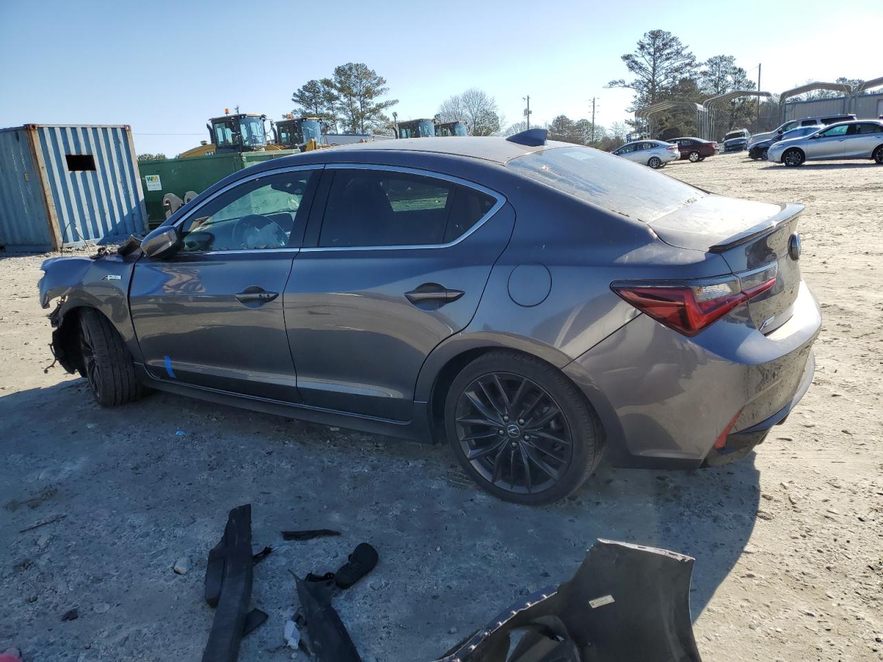 2021 Acura ILX VIN 19UDE2F88MA002625 Copart auction photo, front end damage thumbnail 2