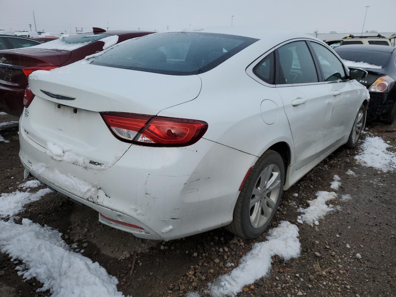 2015 Chrysler 200 VIN 1C3CCCAB5FN714602 Copart auction photo, front end damage thumbnail 3