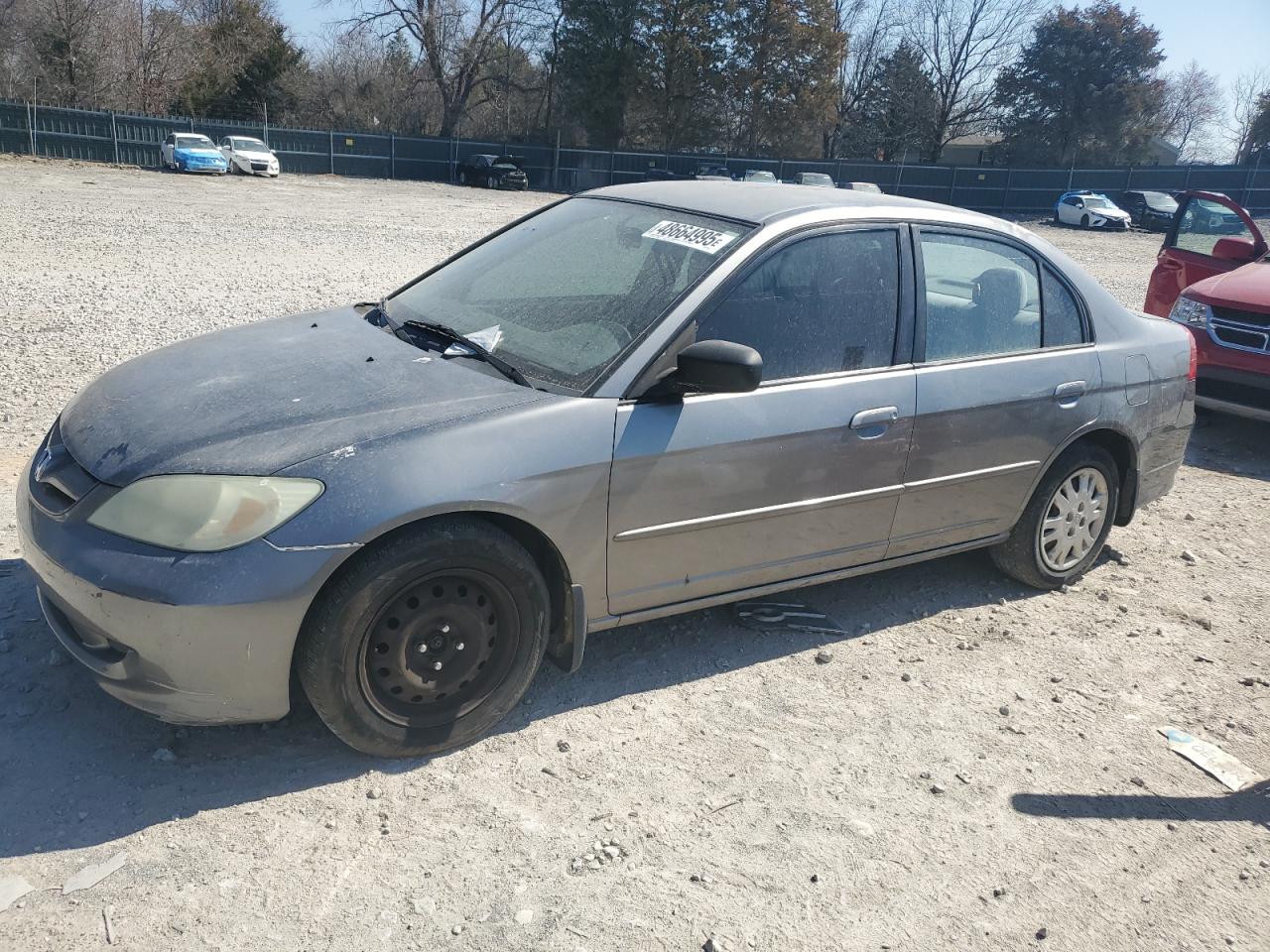 2005 Honda Civic VIN 2HGES155X5H519460