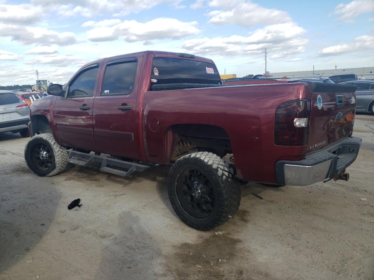 2008 Chevrolet Silverado VIN 3GCEK13C58G280243 Copart auction photo, front end damage thumbnail 2