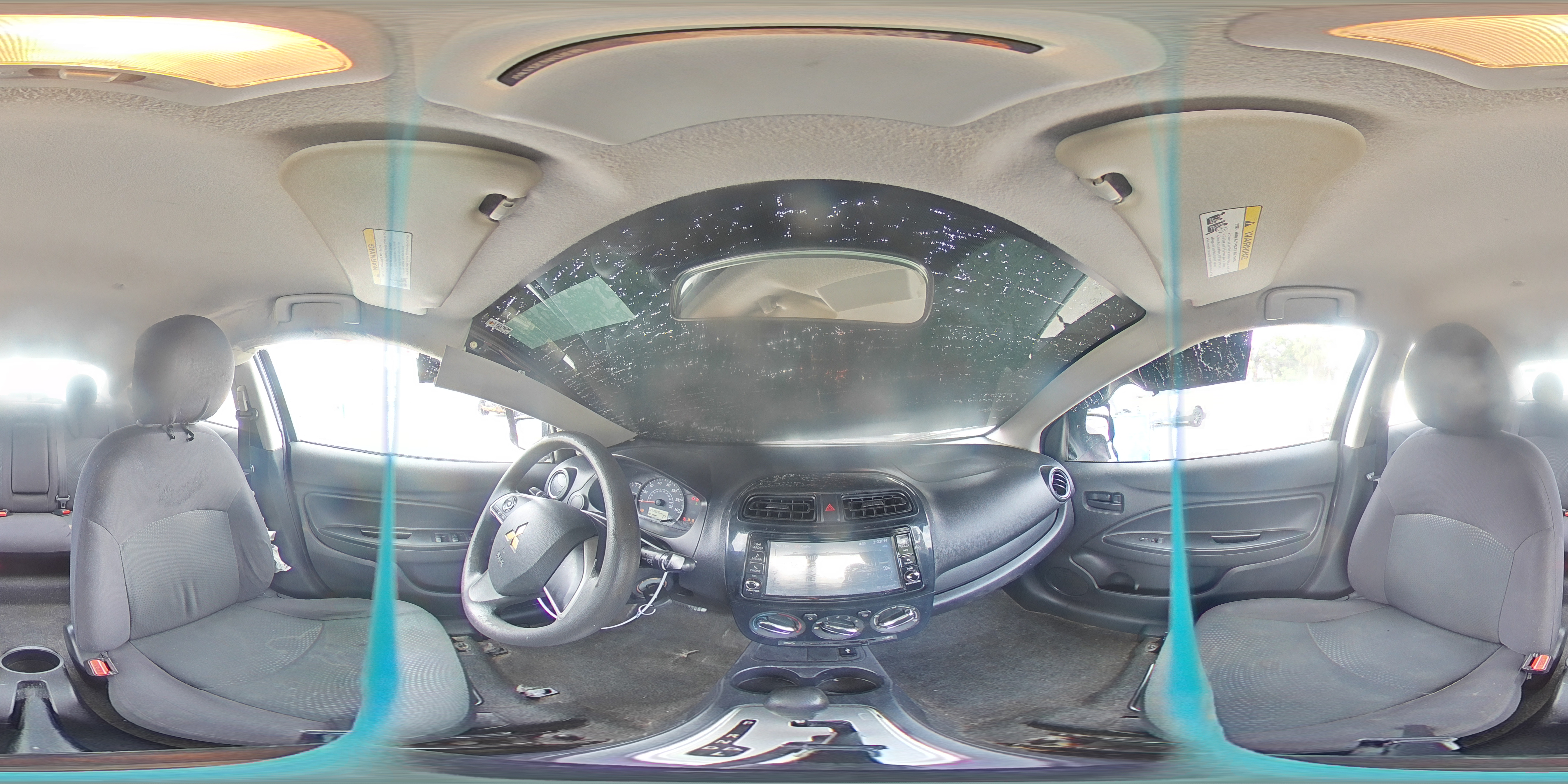 2018 Mitsubishi Mirage VIN ML32F3FJ2JHF06611 Copart auction photo, front end / side damage thumbnail 13