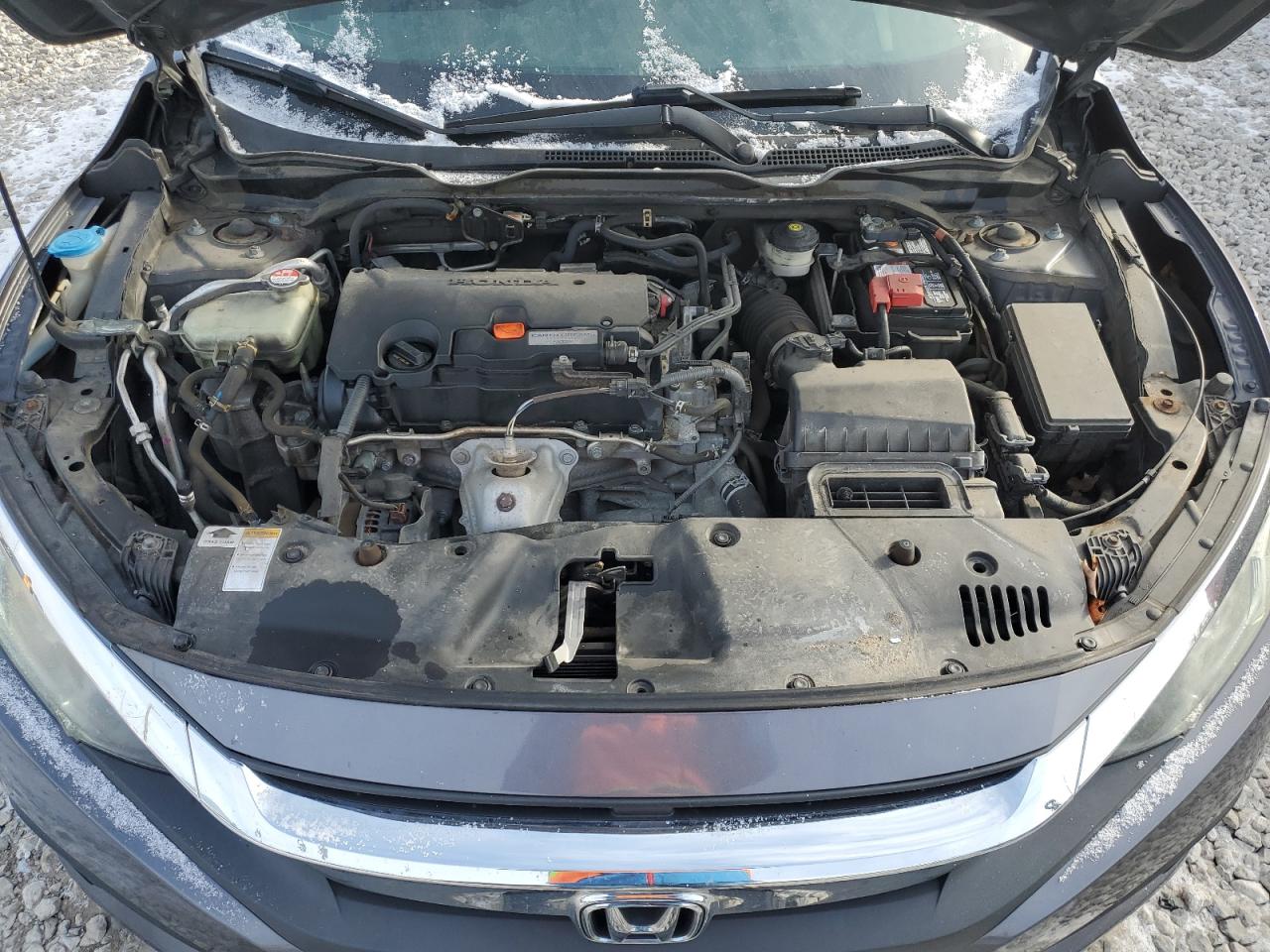 2016 Honda Civic VIN 2HGFC2F85GH508823 Copart auction photo, side damage thumbnail 11