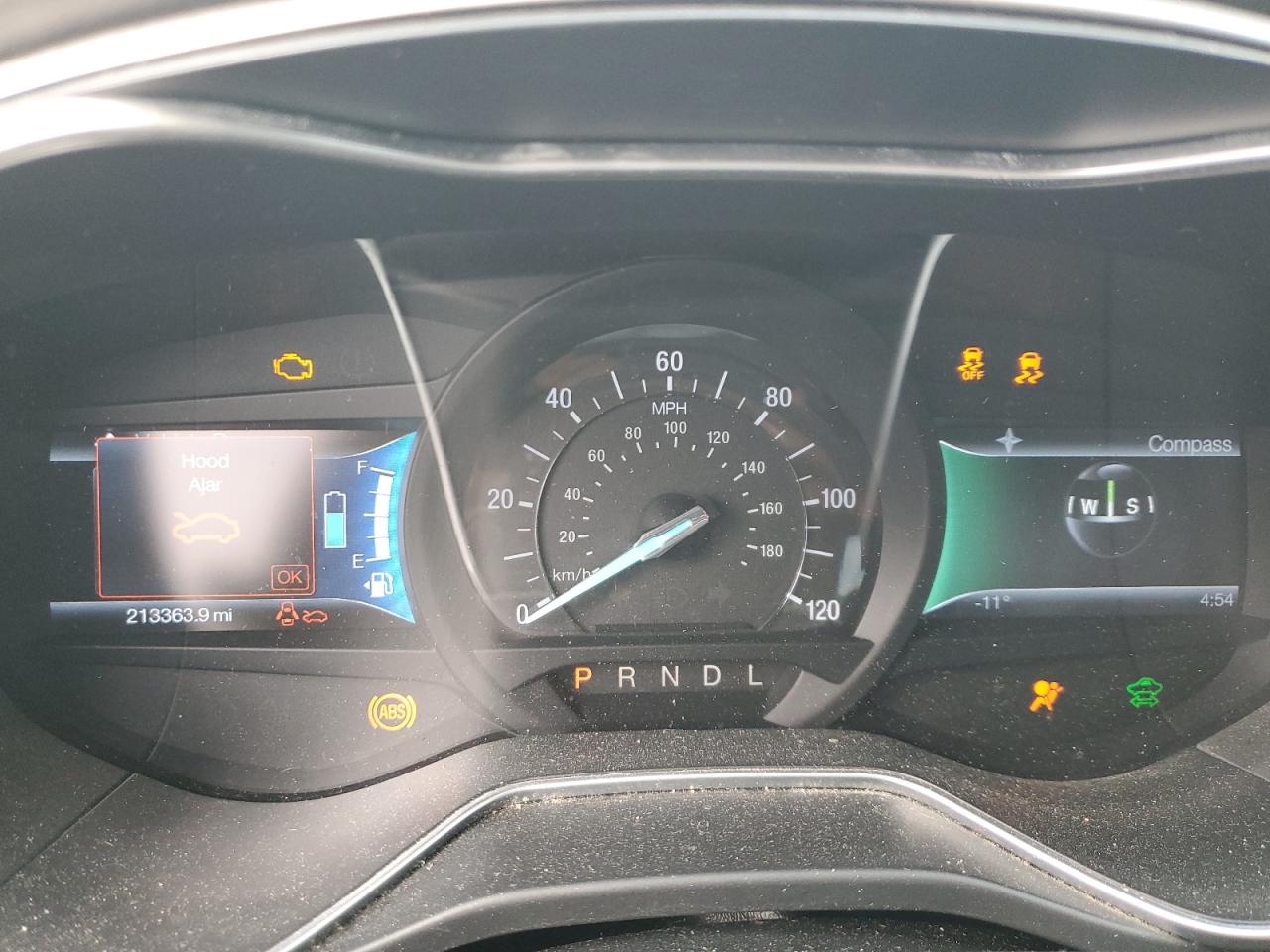 2014 Ford Fusion VIN 3FA6P0LU5ER260685 Copart auction photo, front end / mechanical damage thumbnail 9