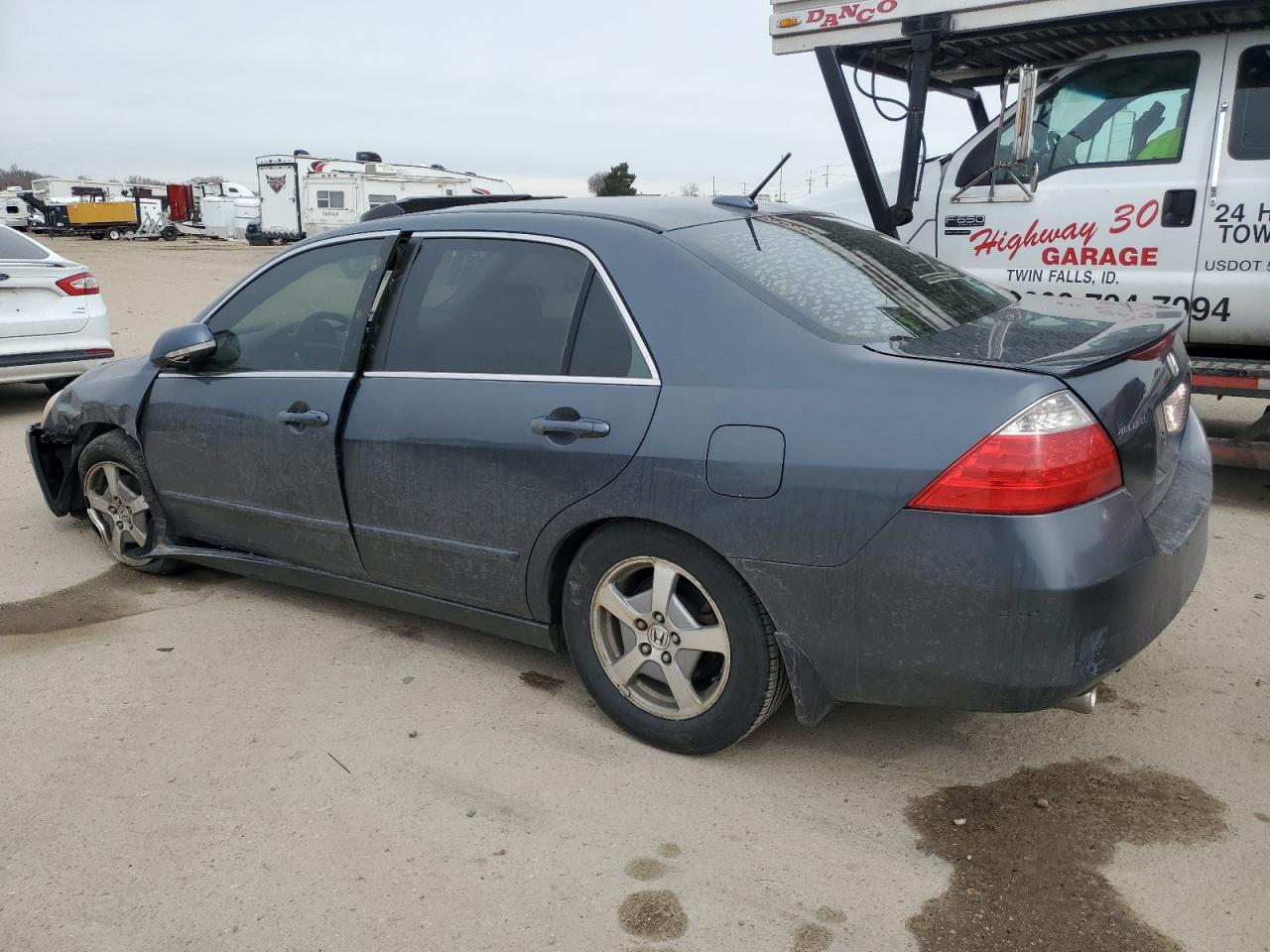 2006 Honda Accord VIN JHMCN36536C001894 Copart auction photo, front end / side damage thumbnail 2