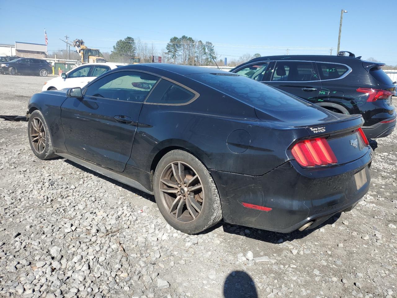 2017 Ford Mustang VIN 1FA6P8TH8H5289297 Copart auction photo, front end / rear end damage thumbnail 2