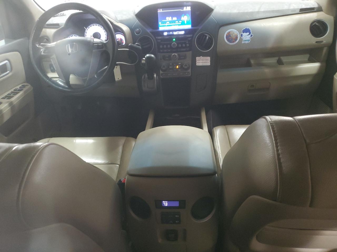 2012 Honda Pilot VIN 5FNYF4H5XCB045106 Copart auction photo, side damage thumbnail 8