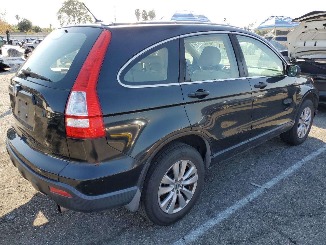 2009 Honda CR-V VIN JHLRE38359C013110 Copart auction photo, minor dent/scratches damage thumbnail 3