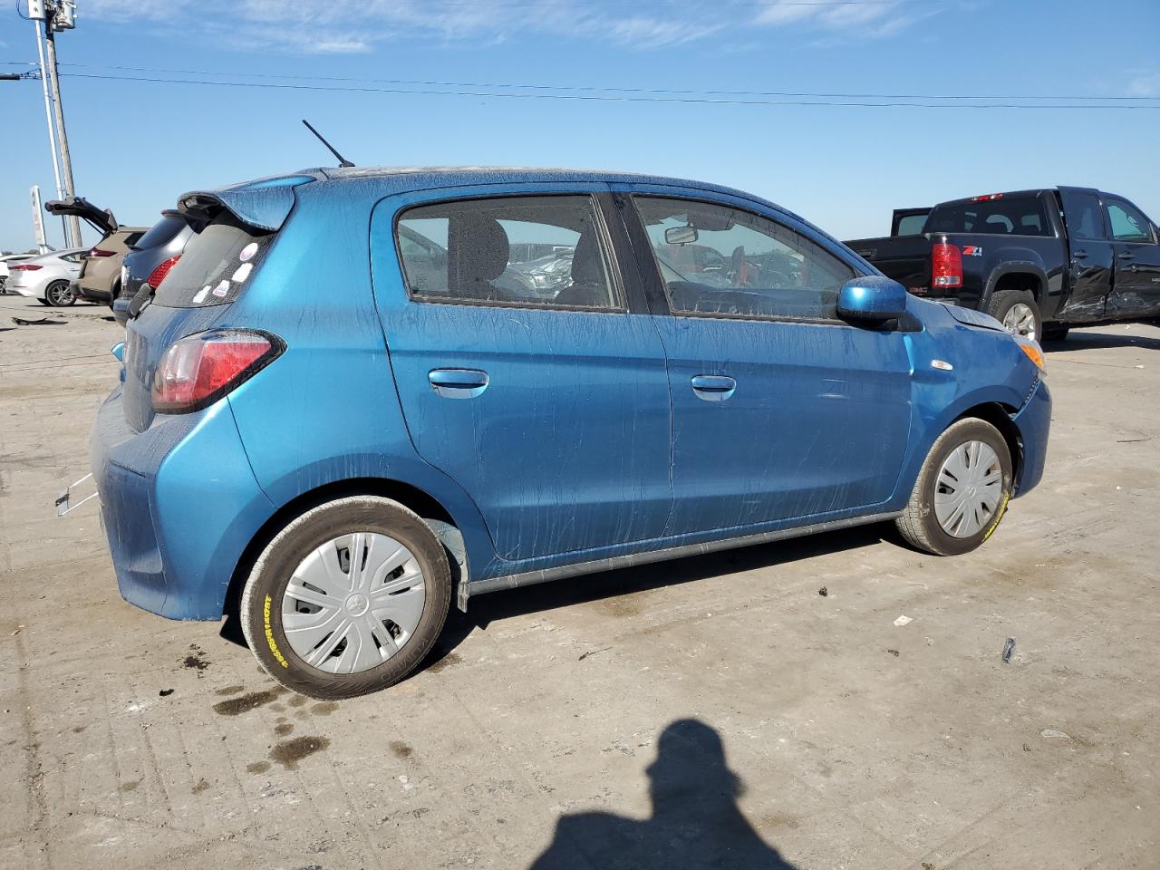 2021 Mitsubishi Mirage VIN ML32AUHJ0MH013612 Copart auction photo, front end damage thumbnail 3