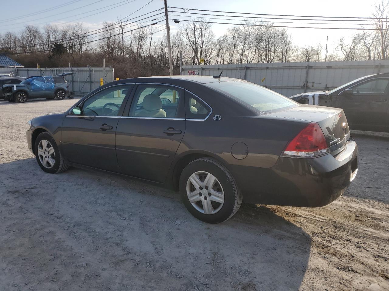 2008 Chevrolet Impala VIN 2G1WB58K081336473 Copart auction photo, rear end / minor dent/scratches damage thumbnail 2