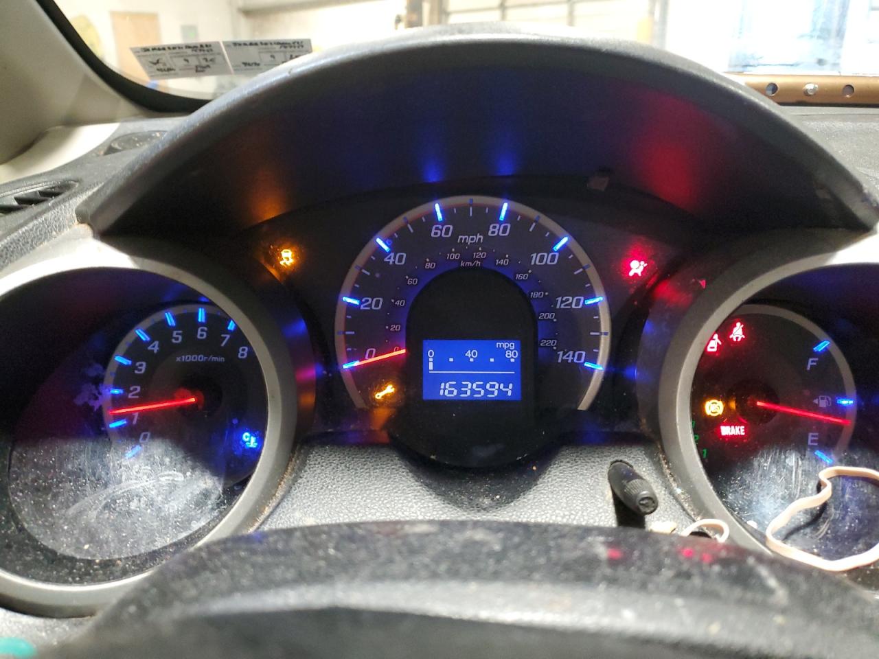 2013 Honda Fit VIN JHMGE8H31DC000881 Copart auction photo, rear end damage thumbnail 9