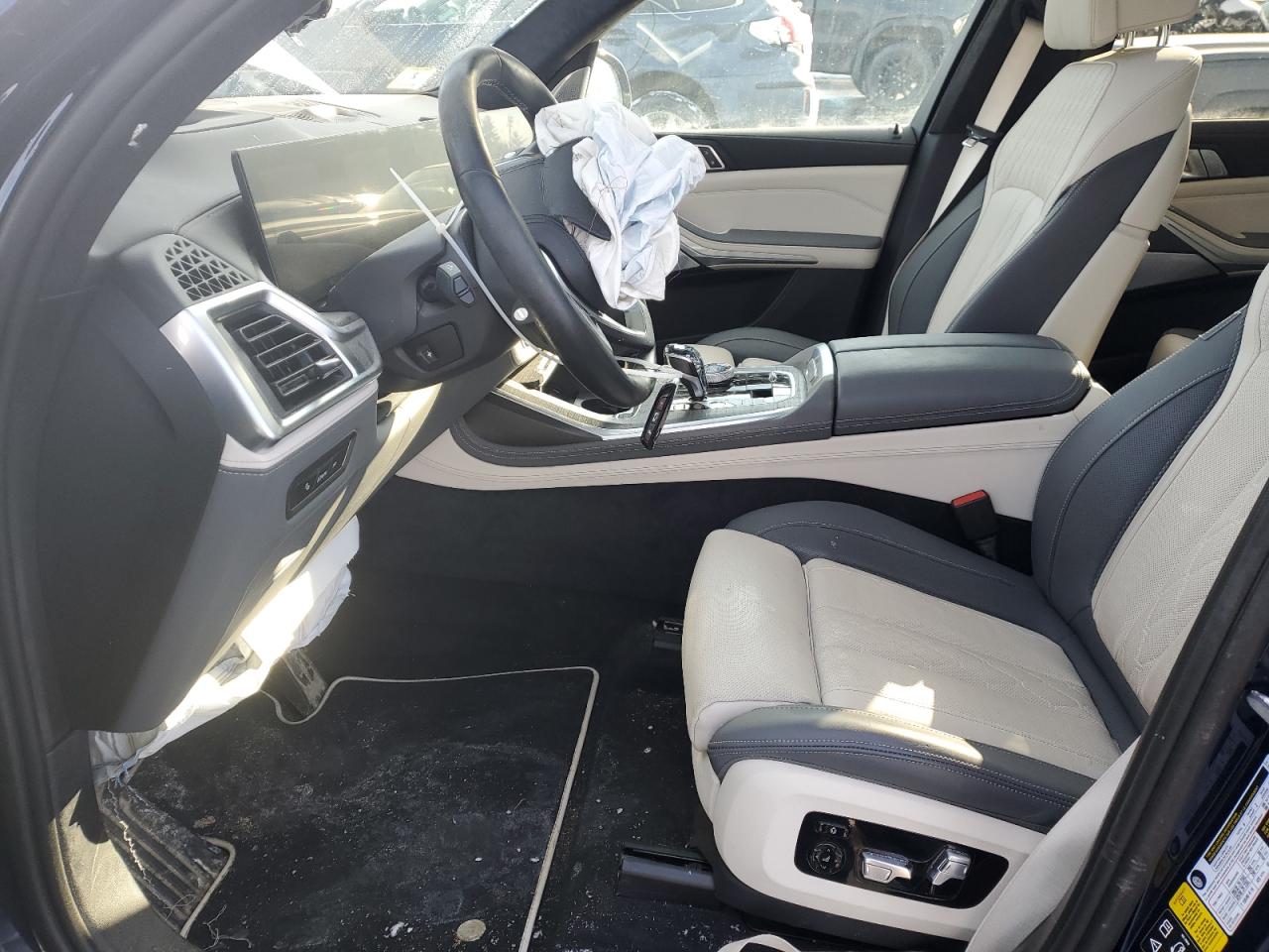 2024 BMW X7 VIN 5UX43EM12R9T65991 Copart auction photo, front end / undercarriage damage thumbnail 7