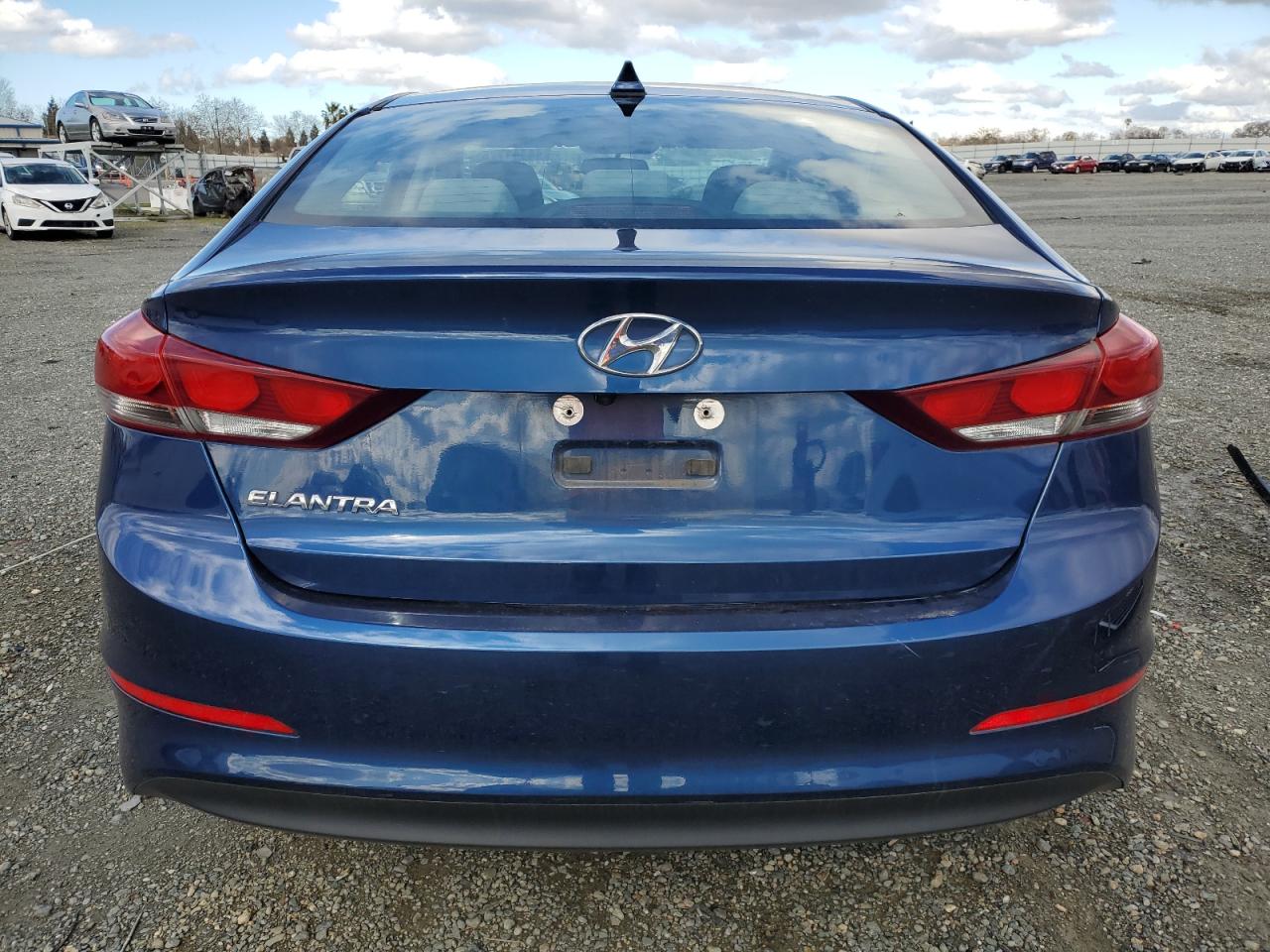 2018 Hyundai Elantra VIN 5NPD84LF3JH335775 Copart auction photo, front end / side damage thumbnail 6